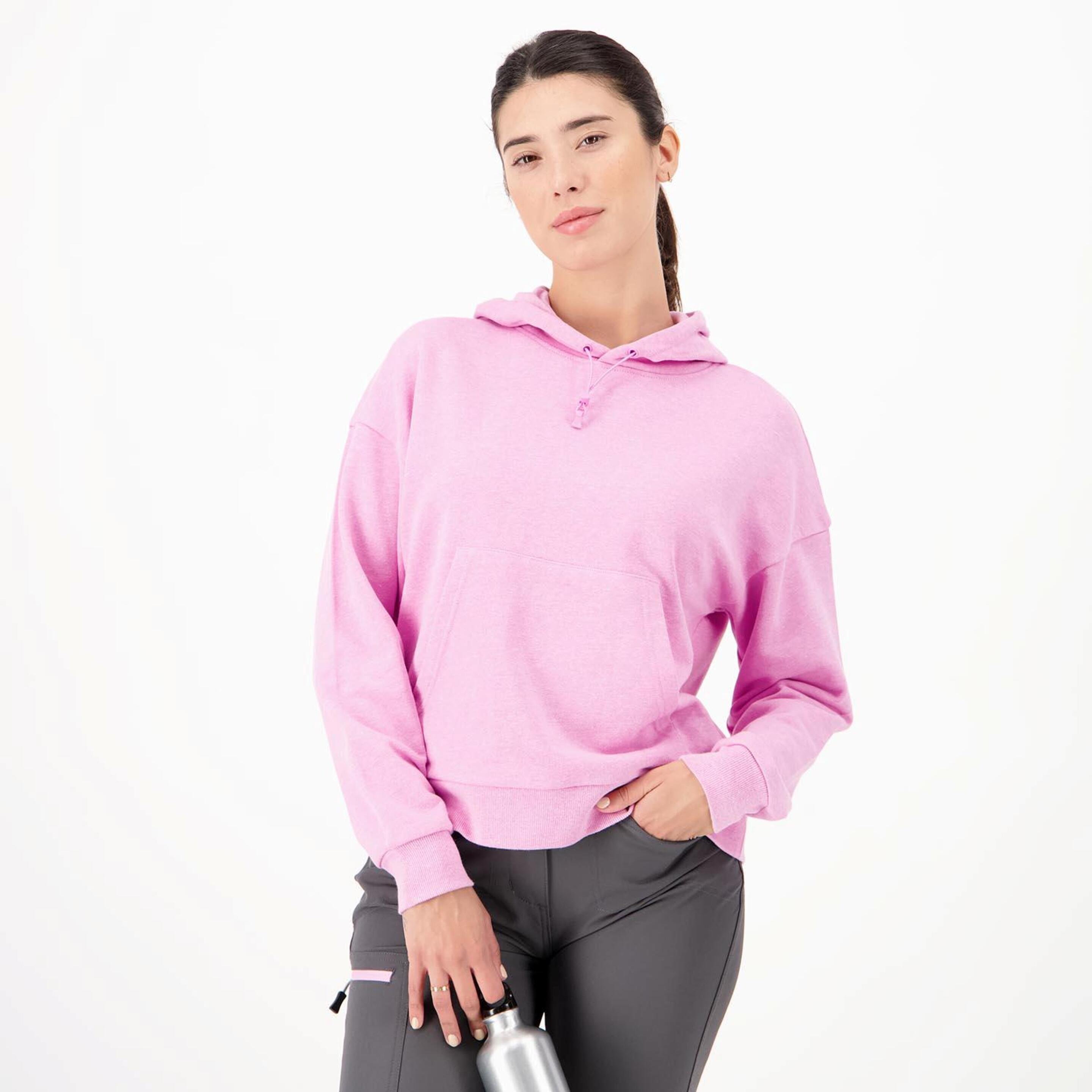 Sweatshirt Boriken - rosa - Sweatshirt Capuz Mulher