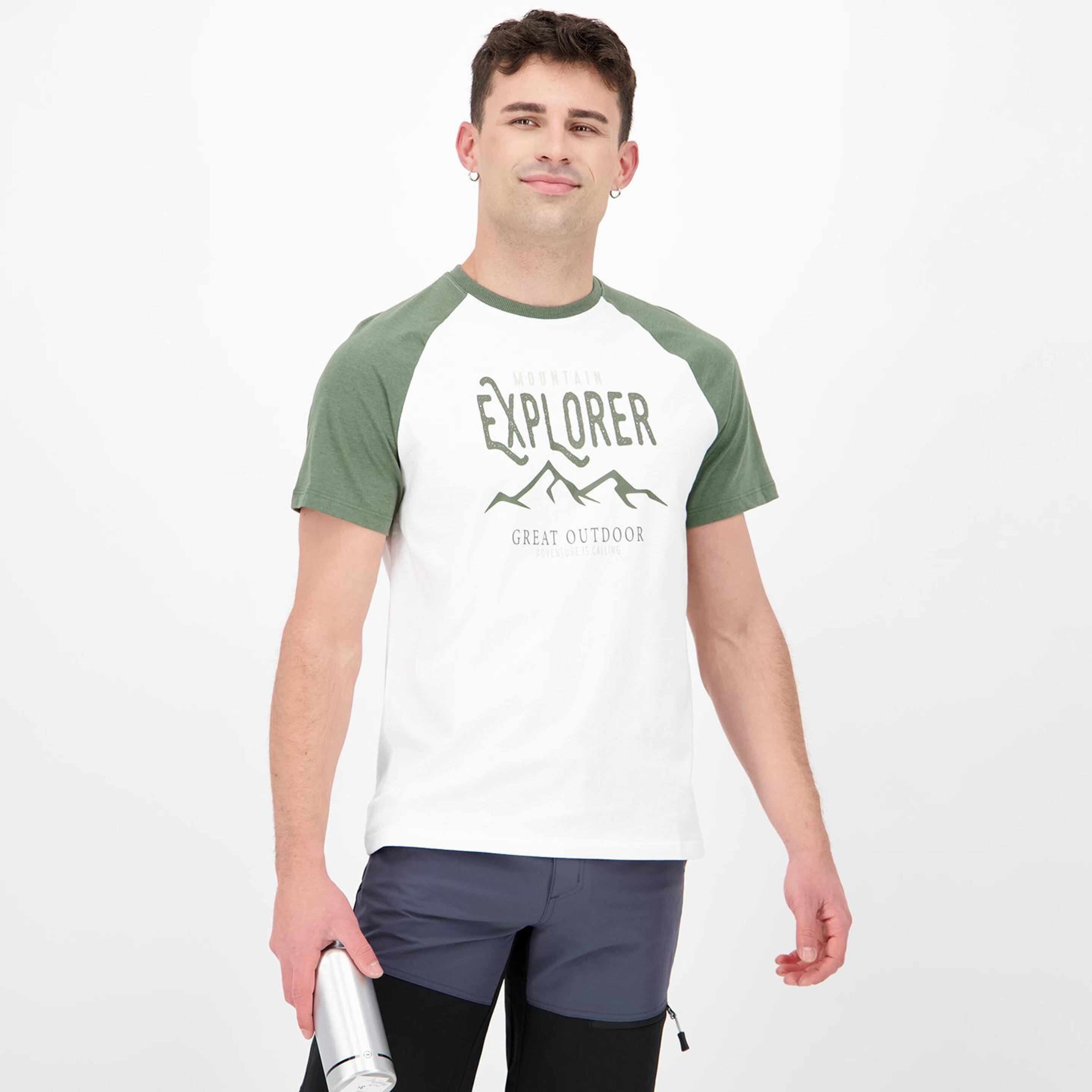T-shirt Boriken - blanco - T-shirt Montanha Homem