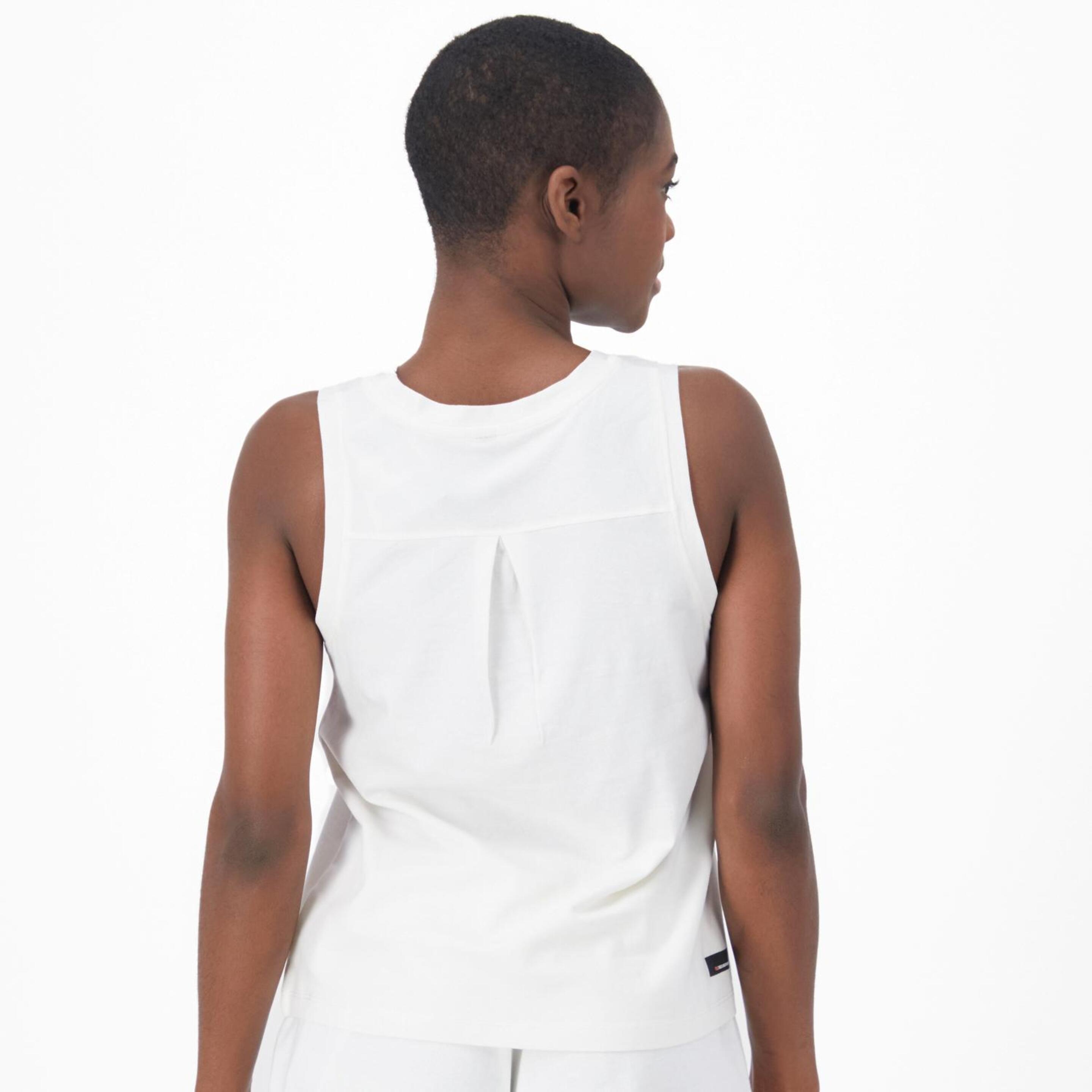 Camiseta Fila - Blanco - Camiseta Tank Top Mujer