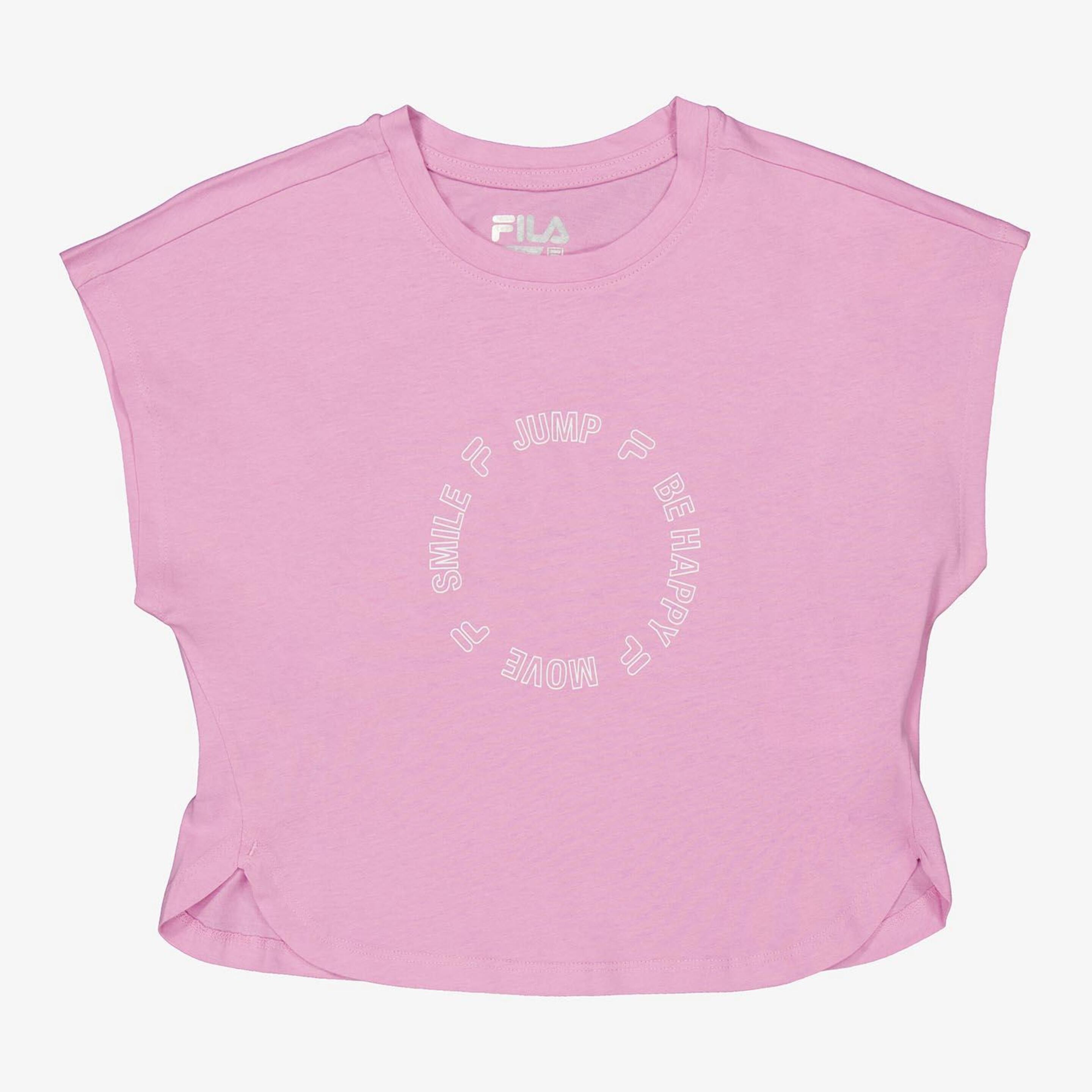 Camiseta Fila - rosa - Camiseta Niña