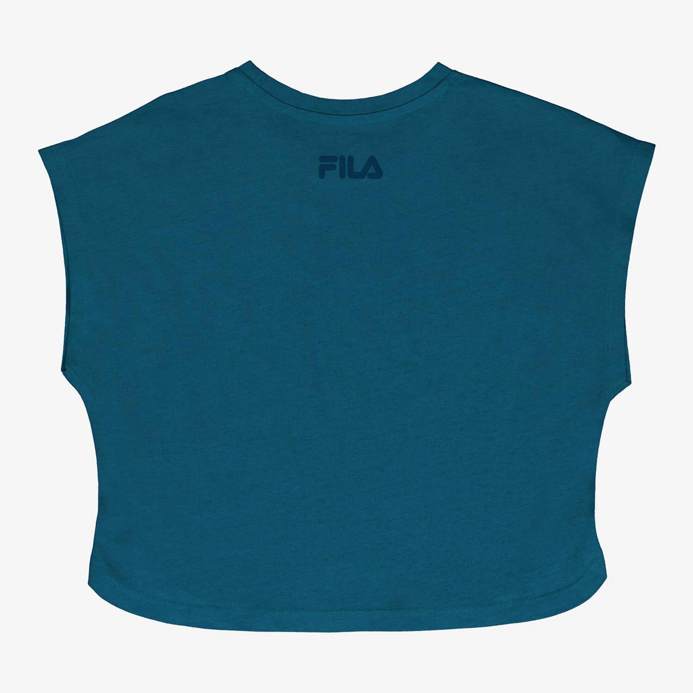 Camiseta Fila - Turquesa - Camiseta Niña