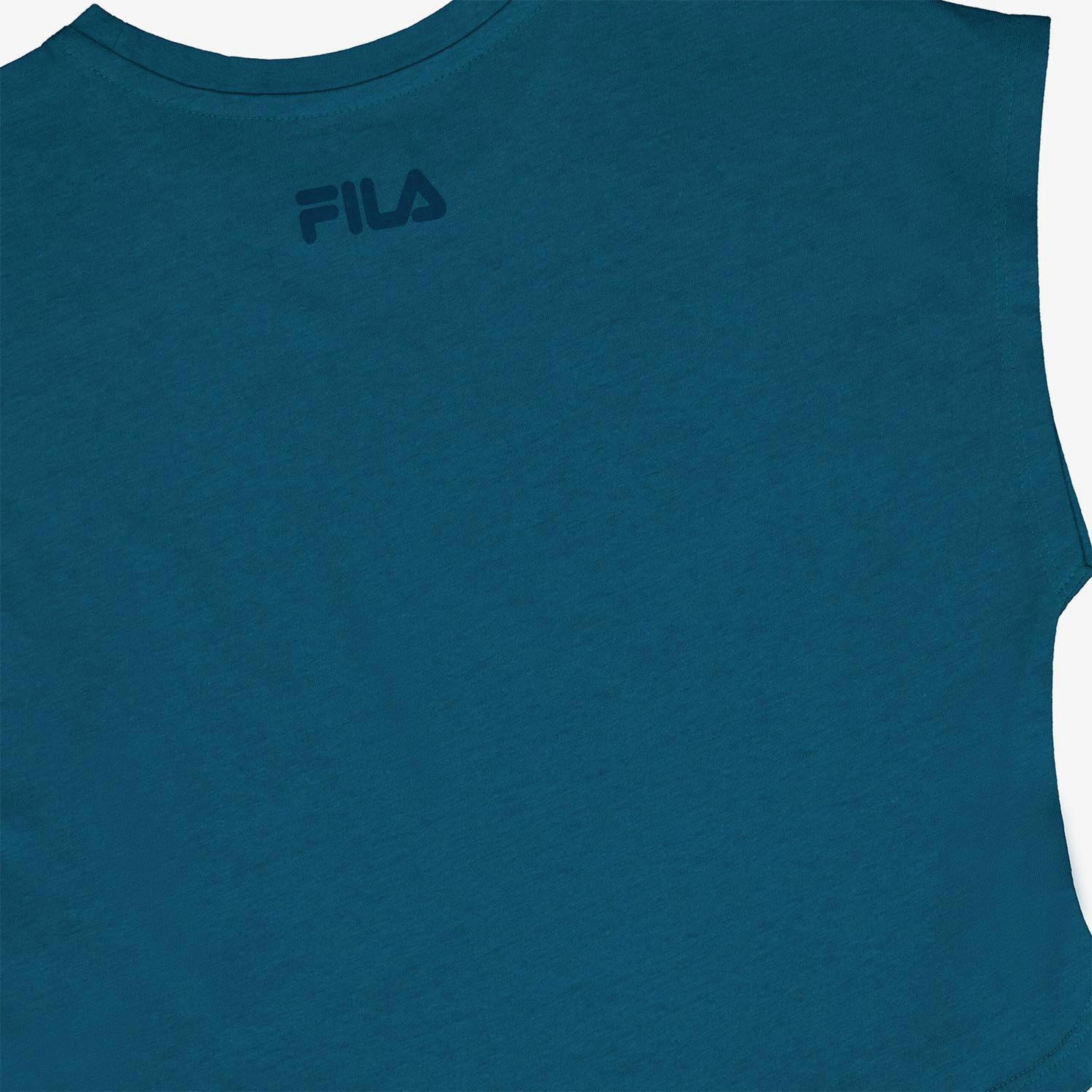 Camiseta Fila - Turquesa - Camiseta Niña
