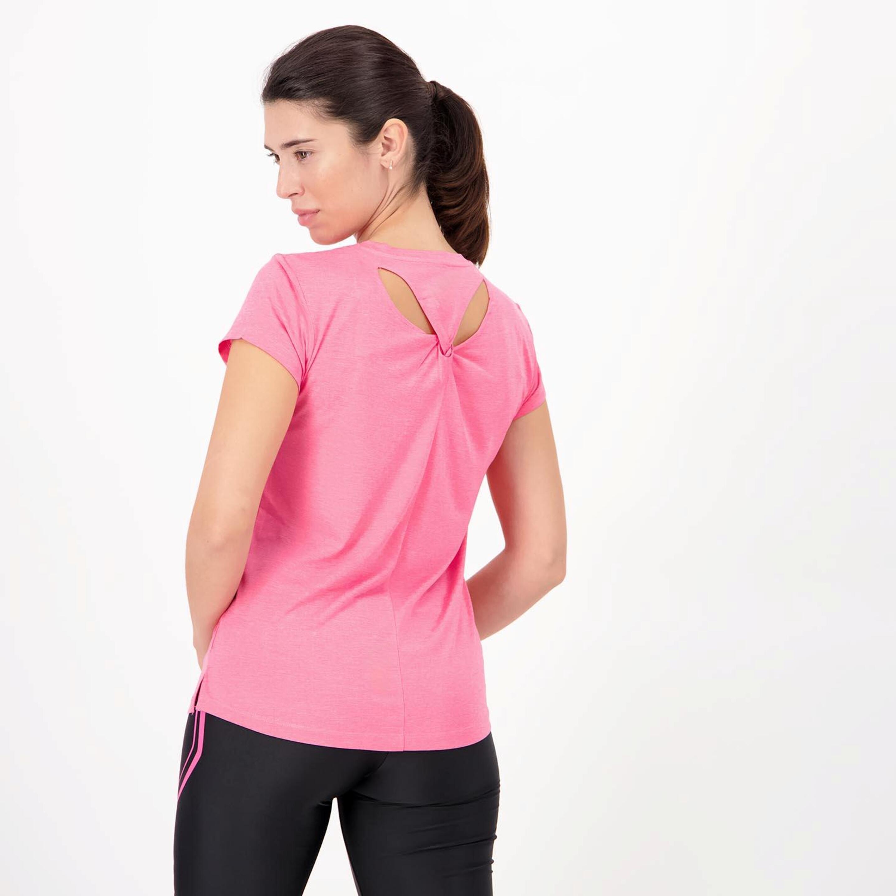 Ipso Combi - Fucsia - Camiseta Running Mujer