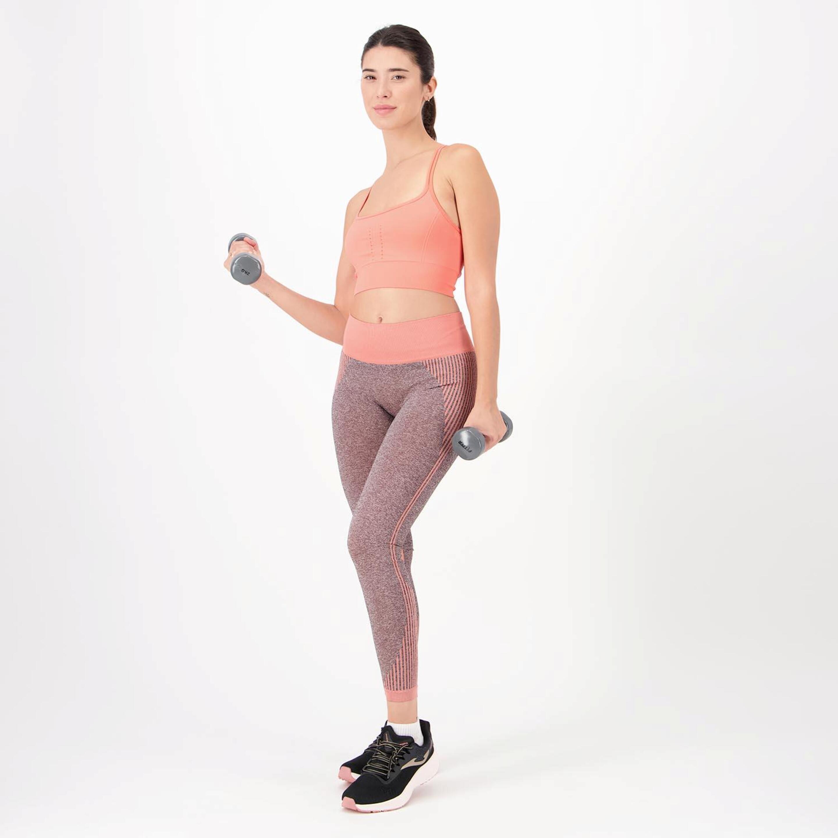 Doone Supportive - Gris - Mallas Fitness Mujer  | Sprinter
