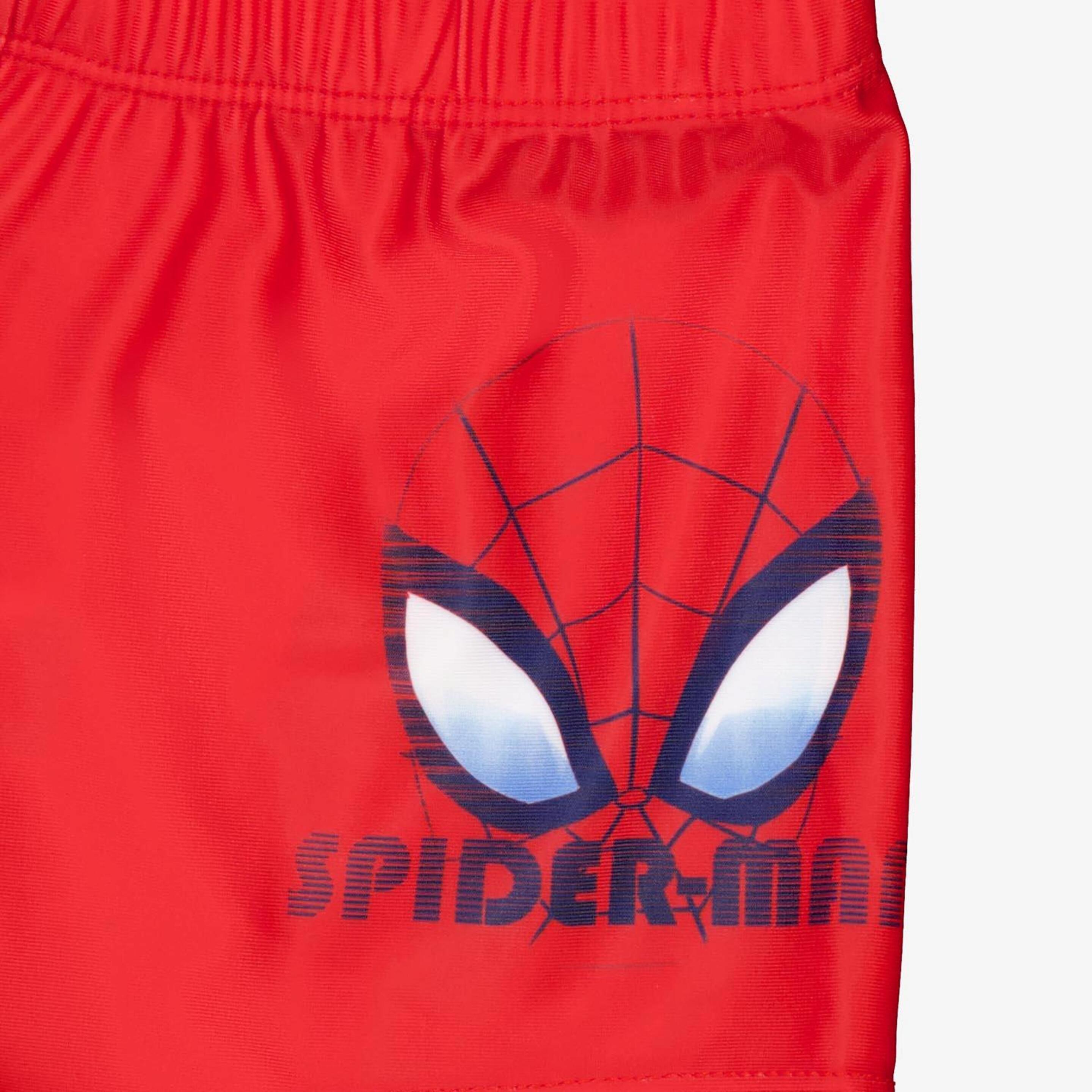 Boxer Natação Spiderman - Vermelho - Boxer Natação Menino | Sport Zone