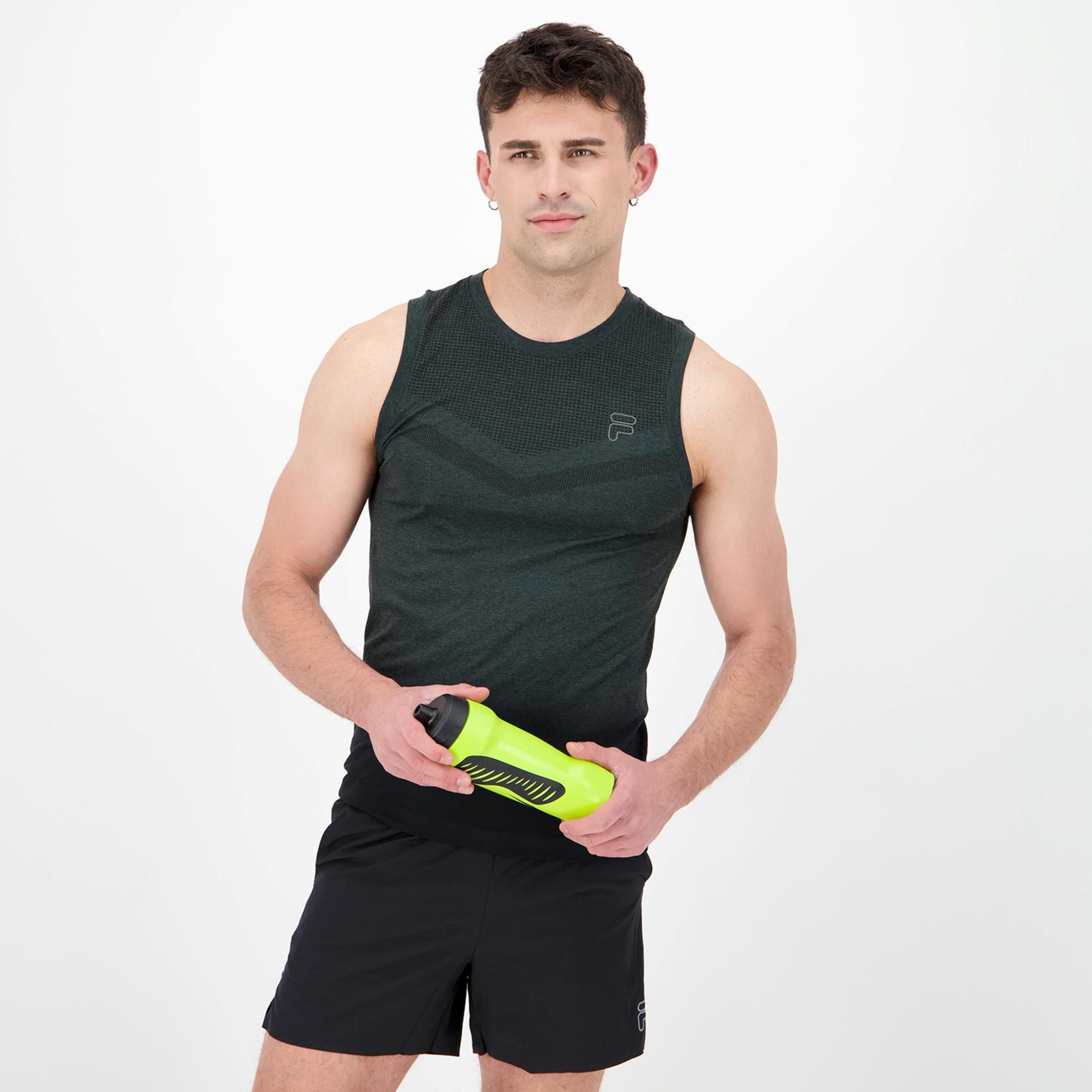 Fila Training - verde - Camisola Running Homem
