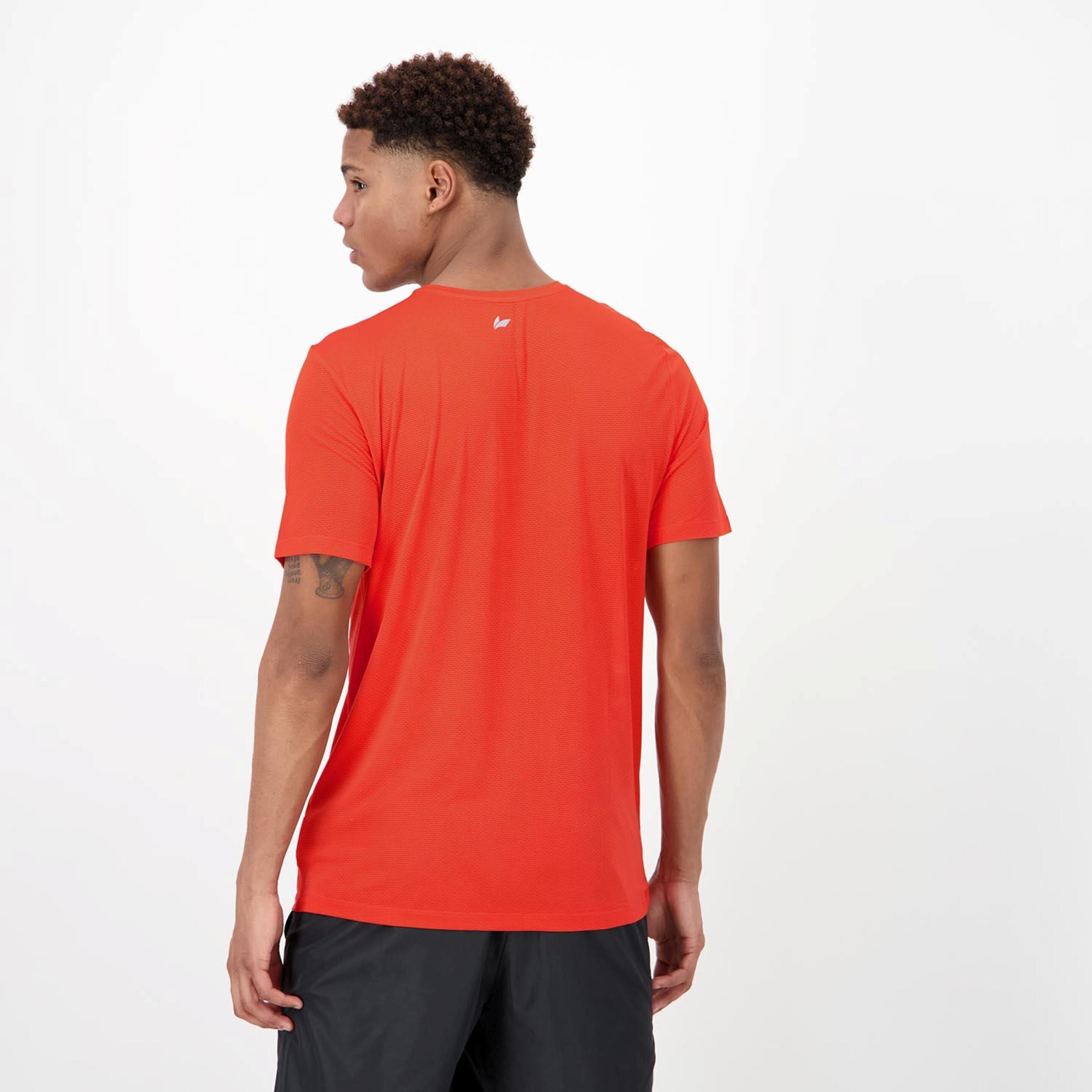 Camiseta Running Ipso - Rojo - Camiseta Hombre
