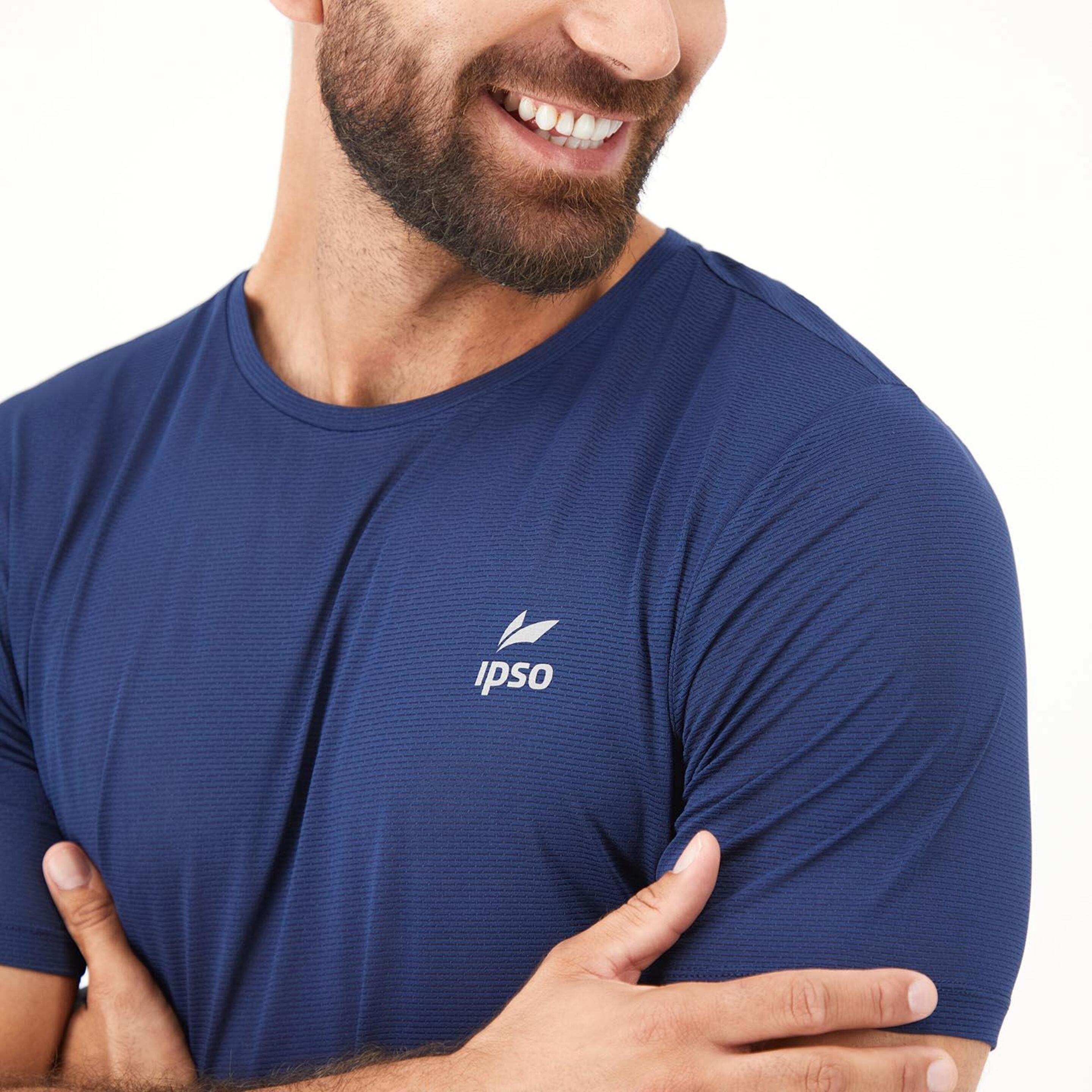 Ipso Basic - Marino - Camiseta Running Hombre