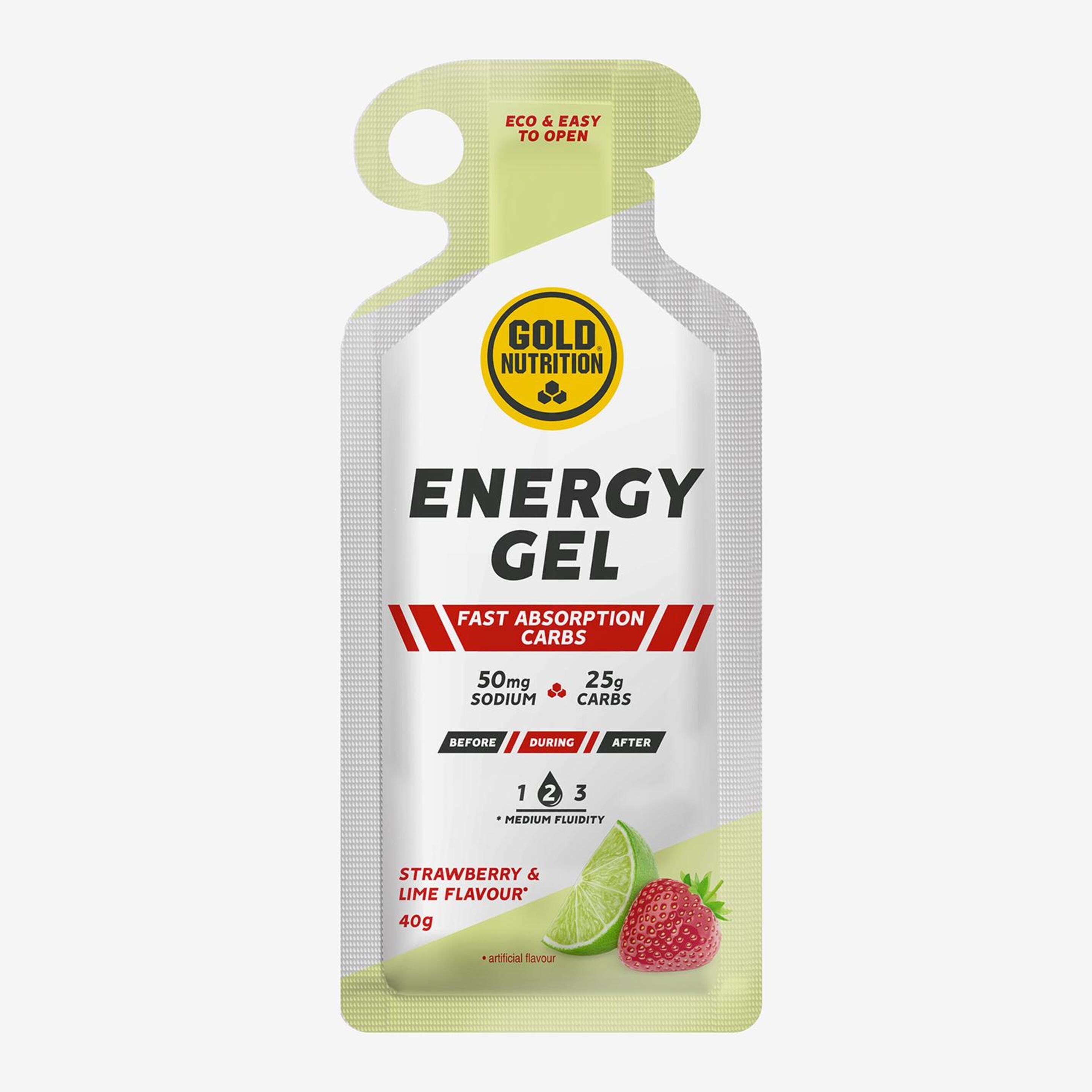 Energy Gel Strawberry & Lima 40 G