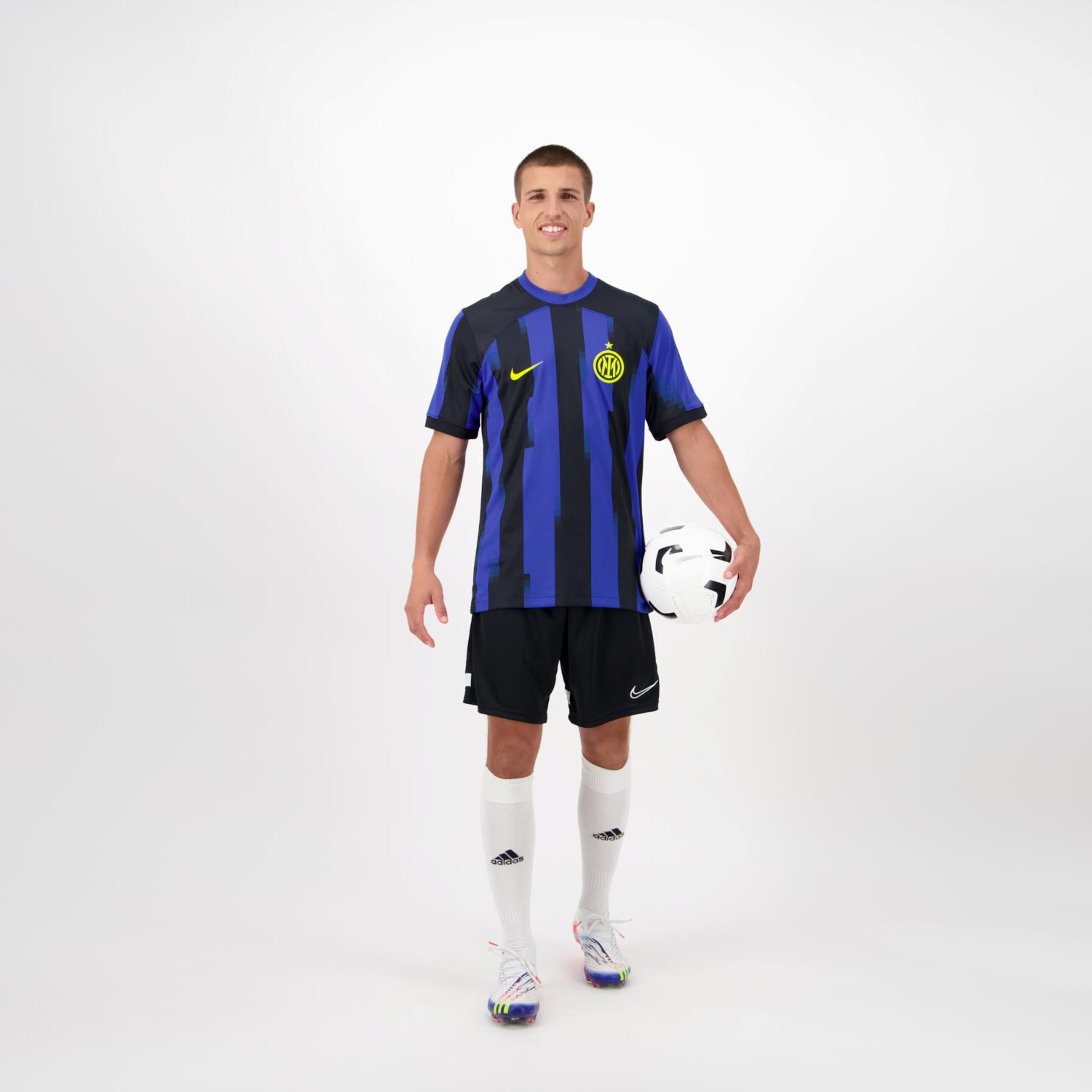 Nike Inter  - Negro - Camiseta Fútbol Hombre