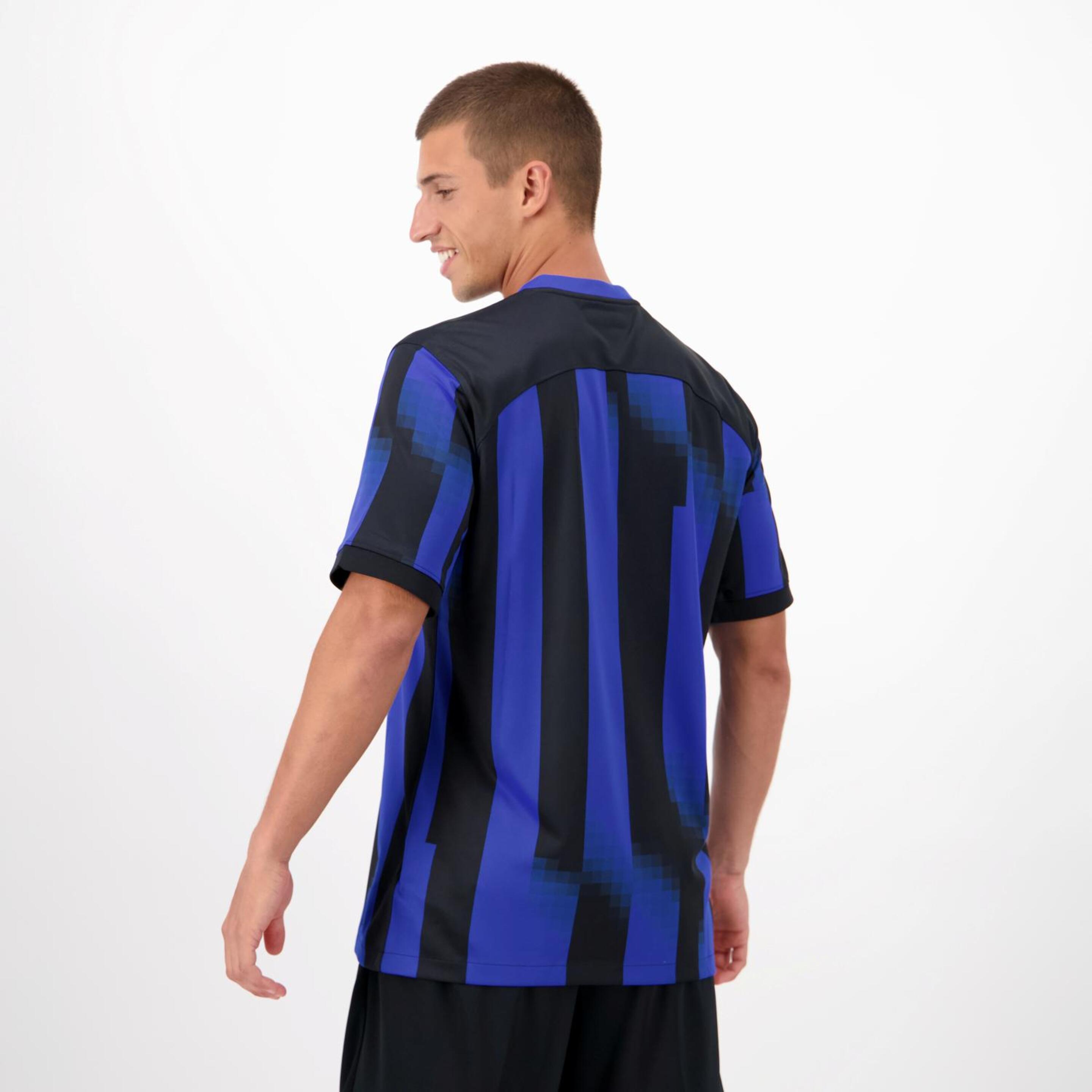 Nike Inter  - Negro - Camiseta Fútbol Hombre