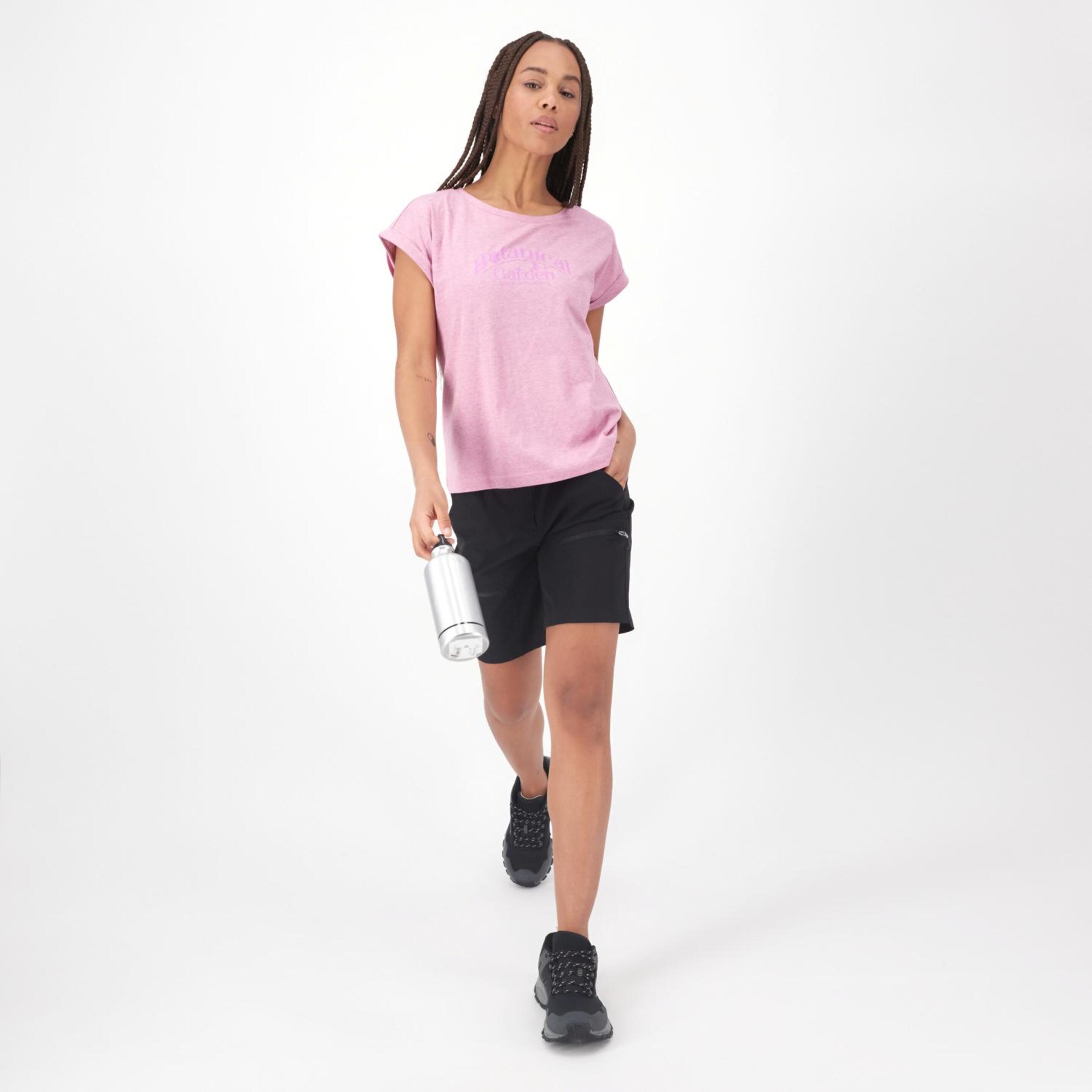 Camiseta Boriken - Rosa - Camiseta Trekking Mujer
