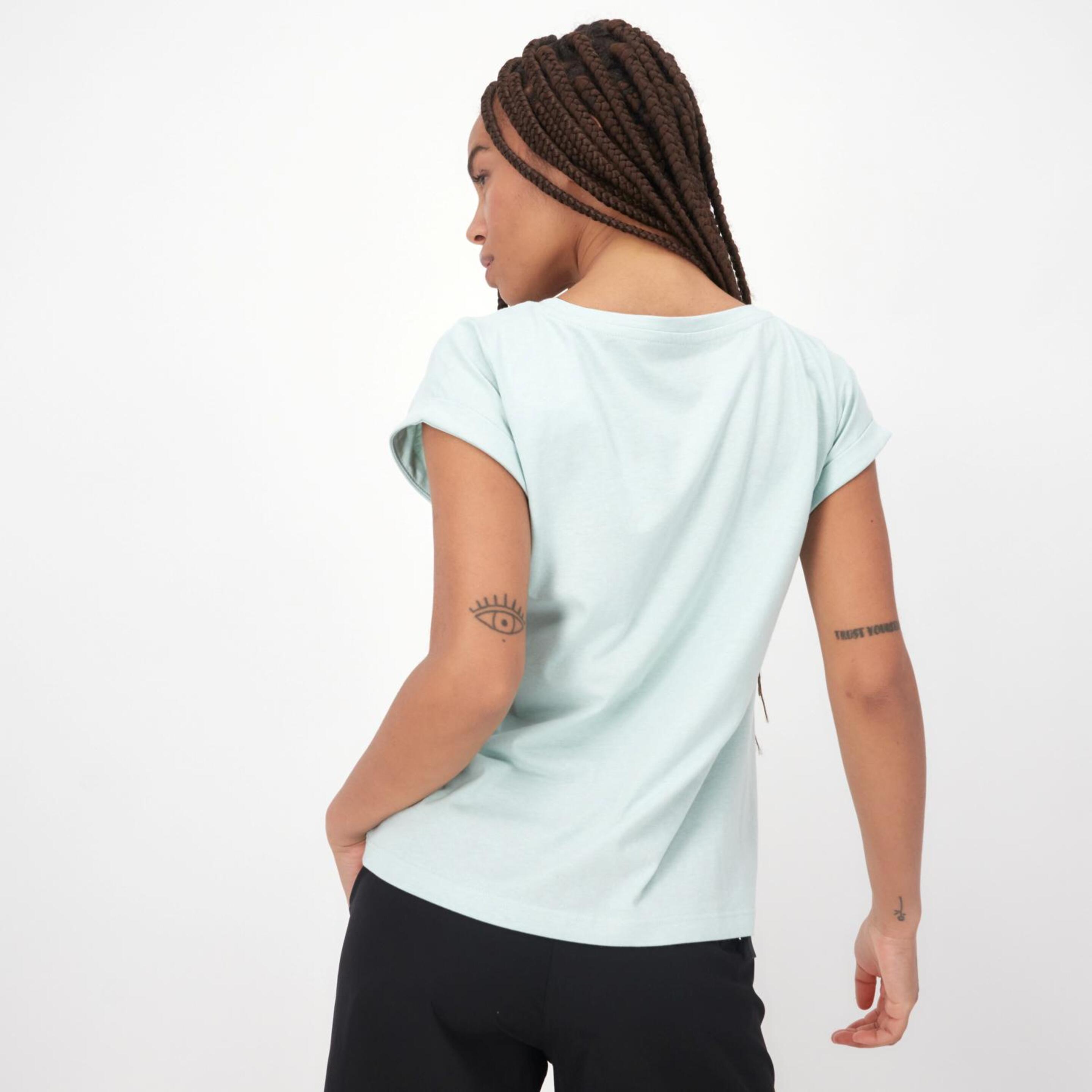 Camiseta Boriken - Celeste - Camiseta Trekking Mujer