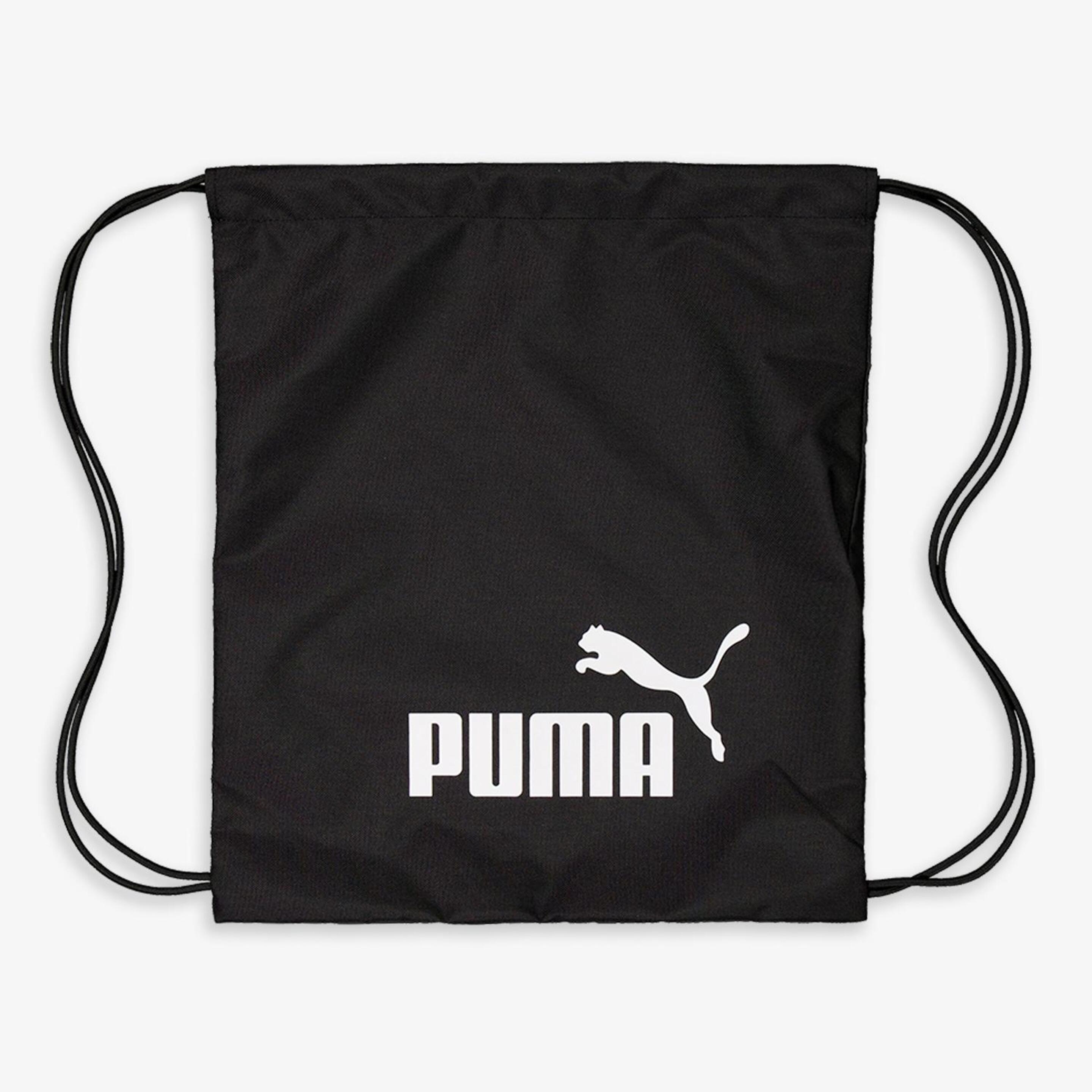 Puma Phase - Negro - Mochila Cuerdas  | Sprinter