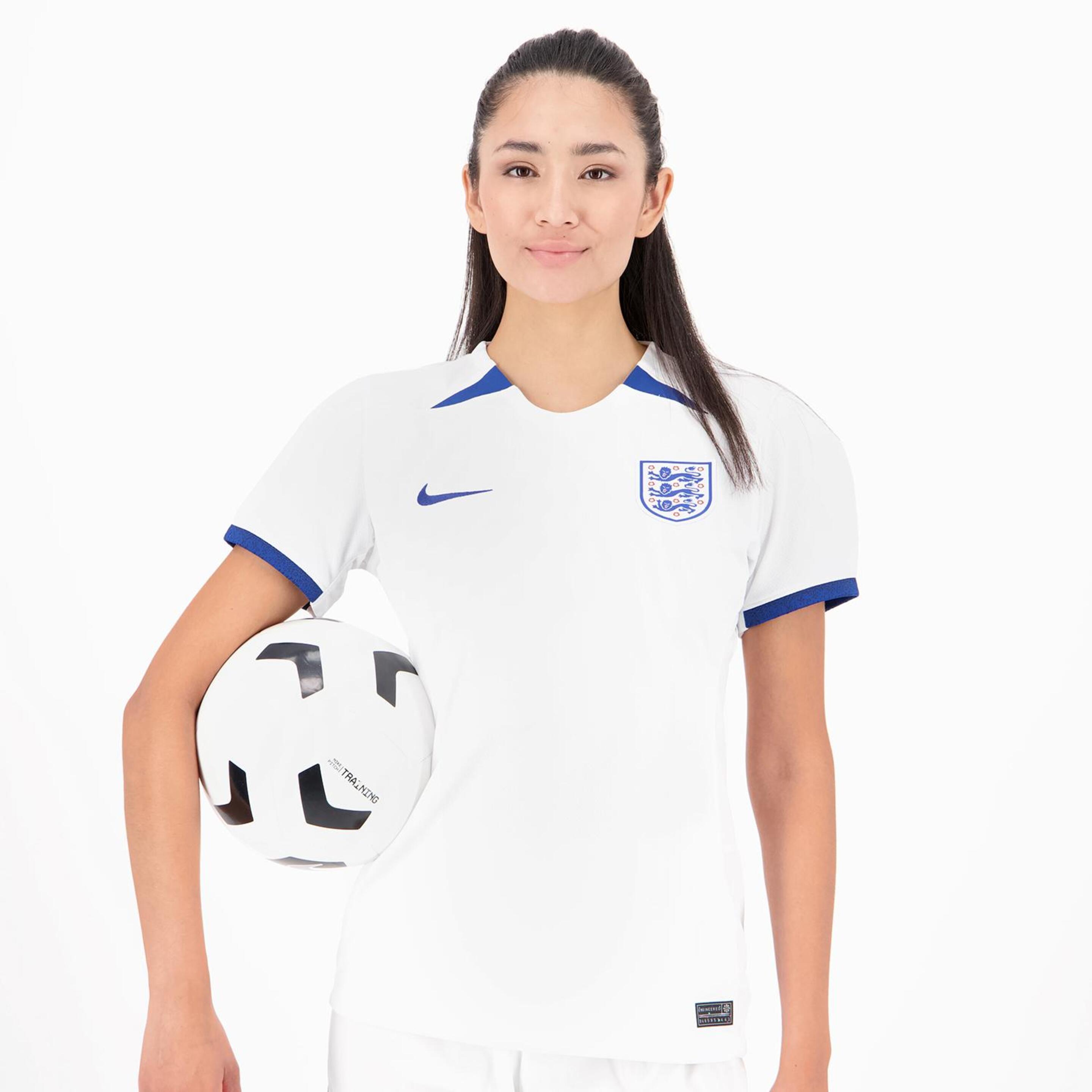 Camiseta Inglaterra 1ª Equipación 23 - blanco - Fútbol Mujer