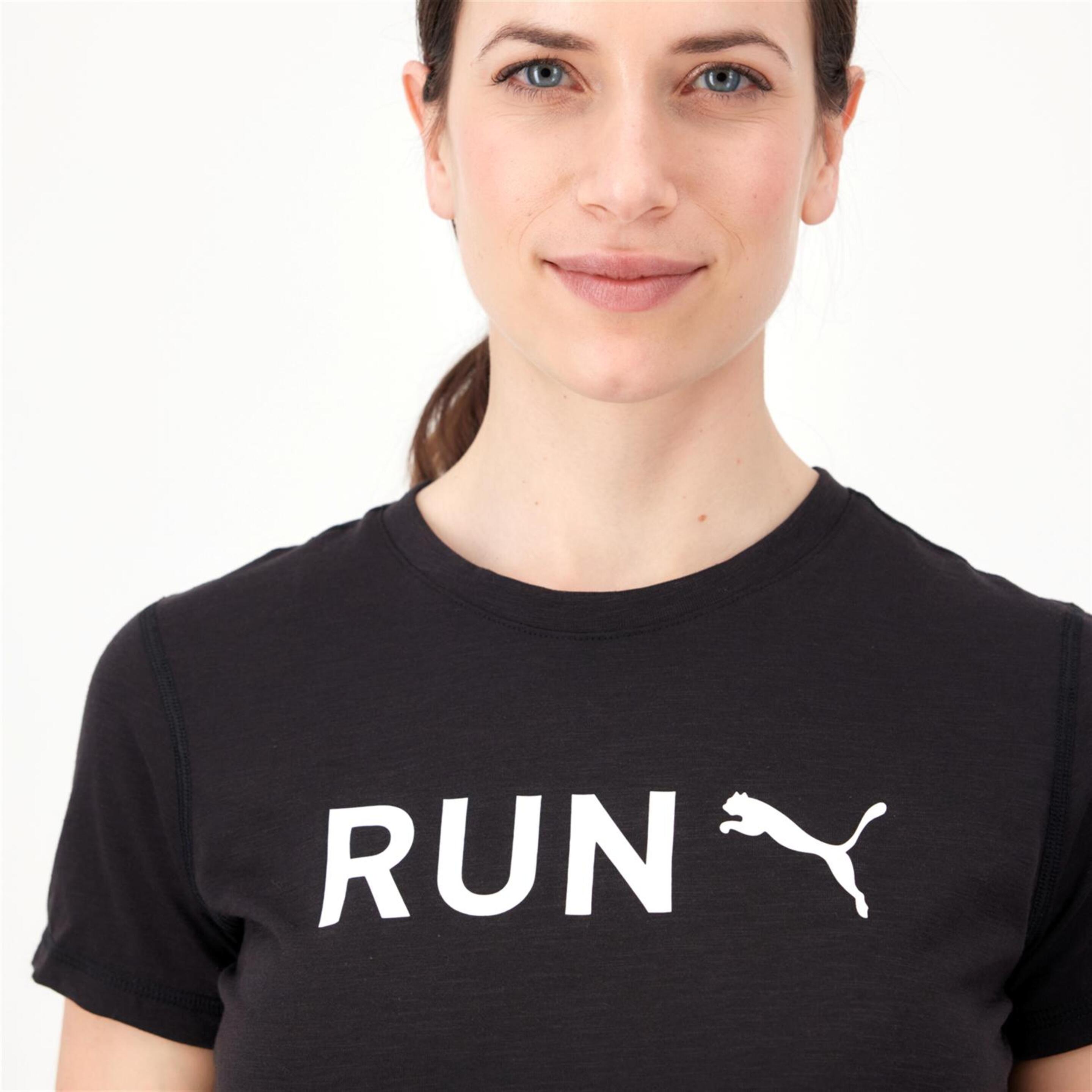 T-shirt Puma - Preto - T-shirt Running Mulher | Sport Zone
