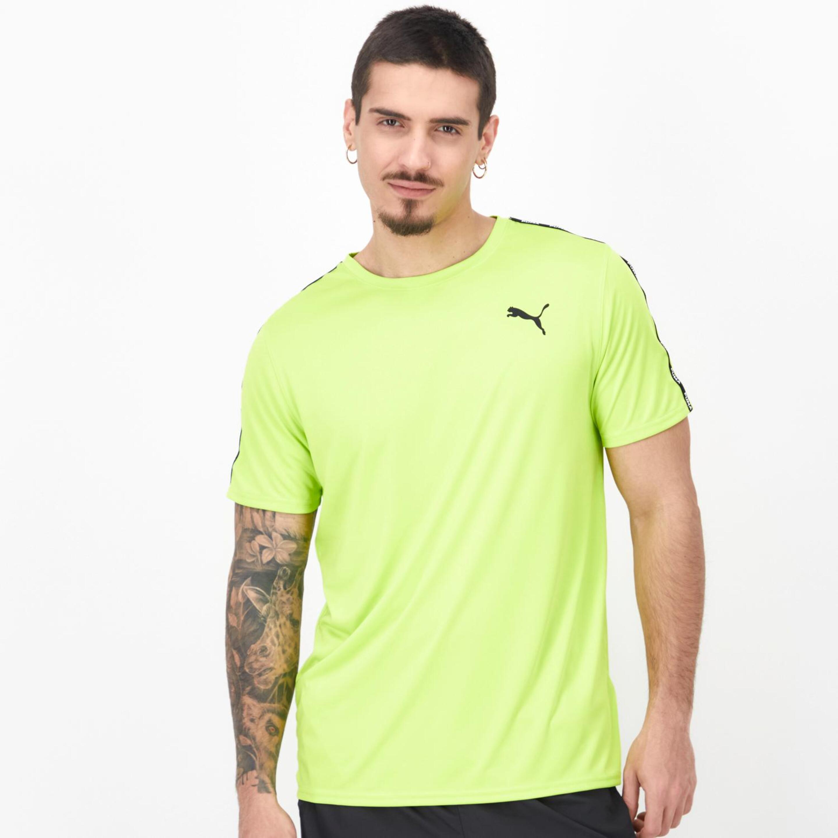 T-shirt Puma - amarillo - T-shirt Running Homem