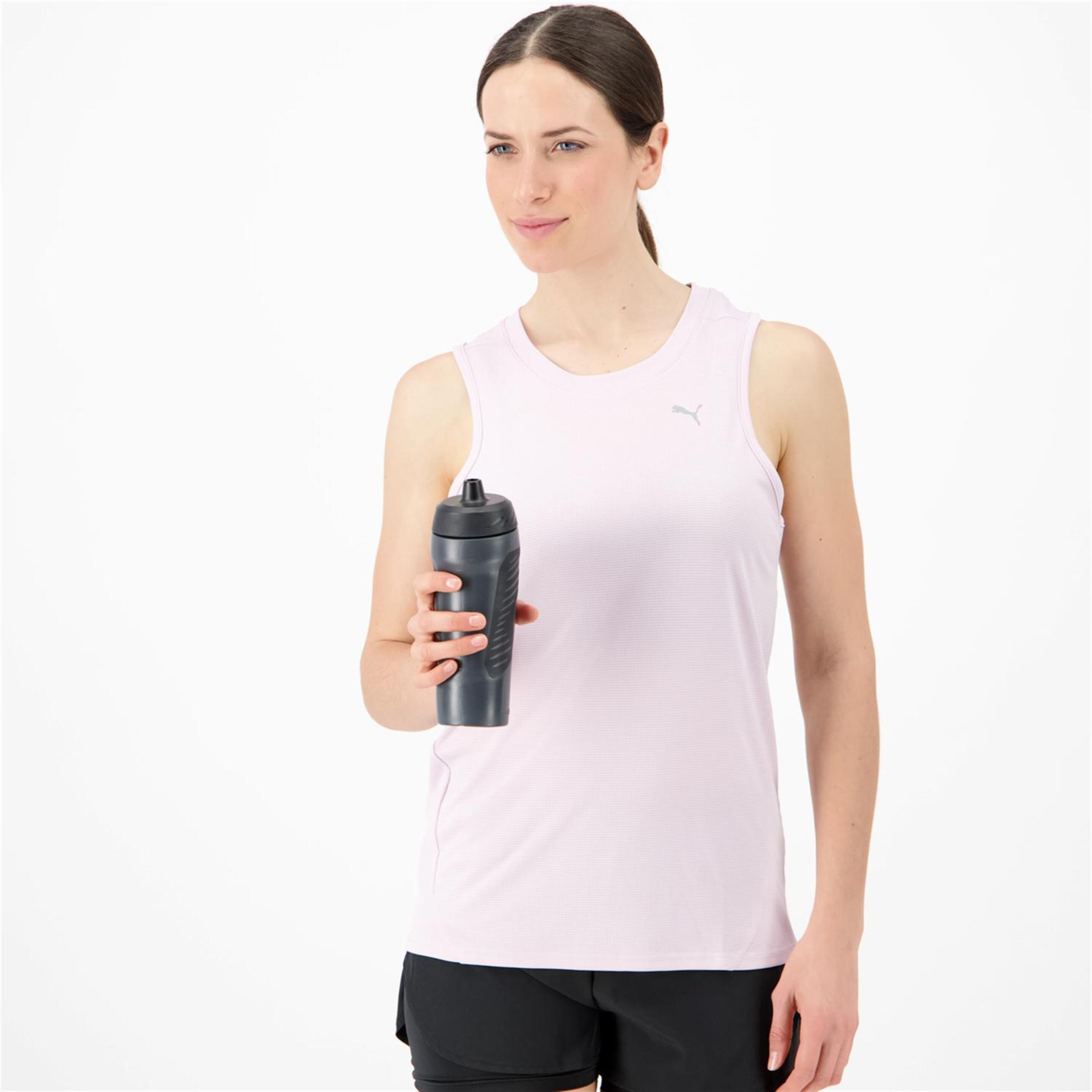 Camiseta Puma - morado - Camiseta Running Mujer