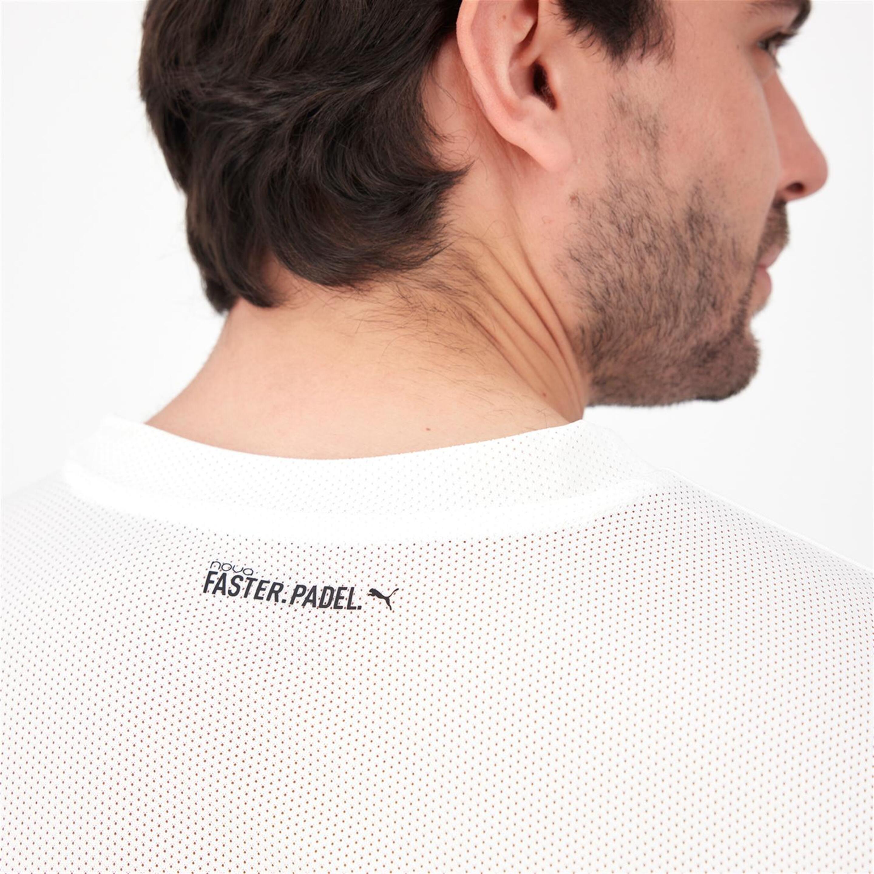 Camiseta Puma - Blanco - Camiseta Pádel Hombre