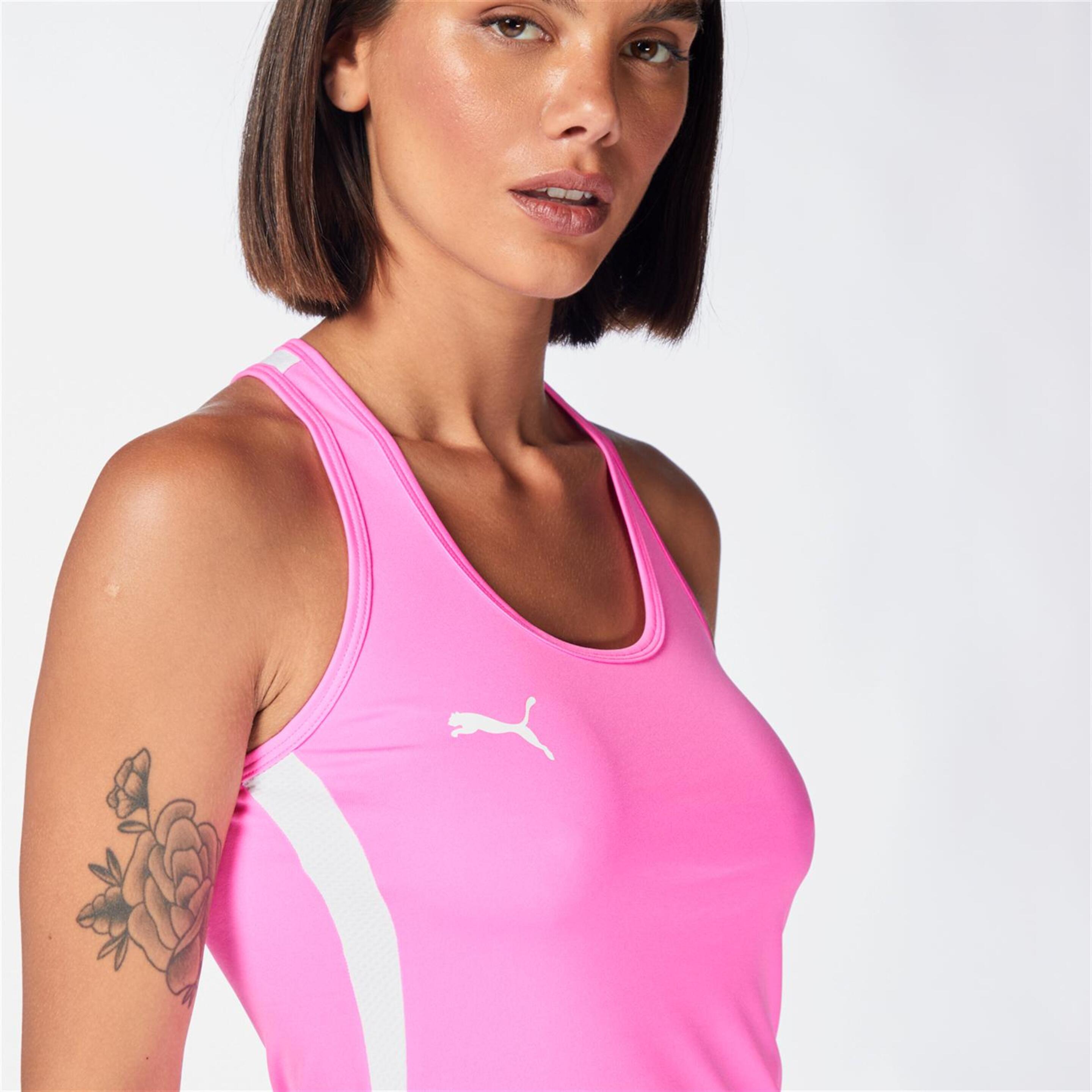 Camiseta Puma - Rosa - Camiseta Pádel Mujer
