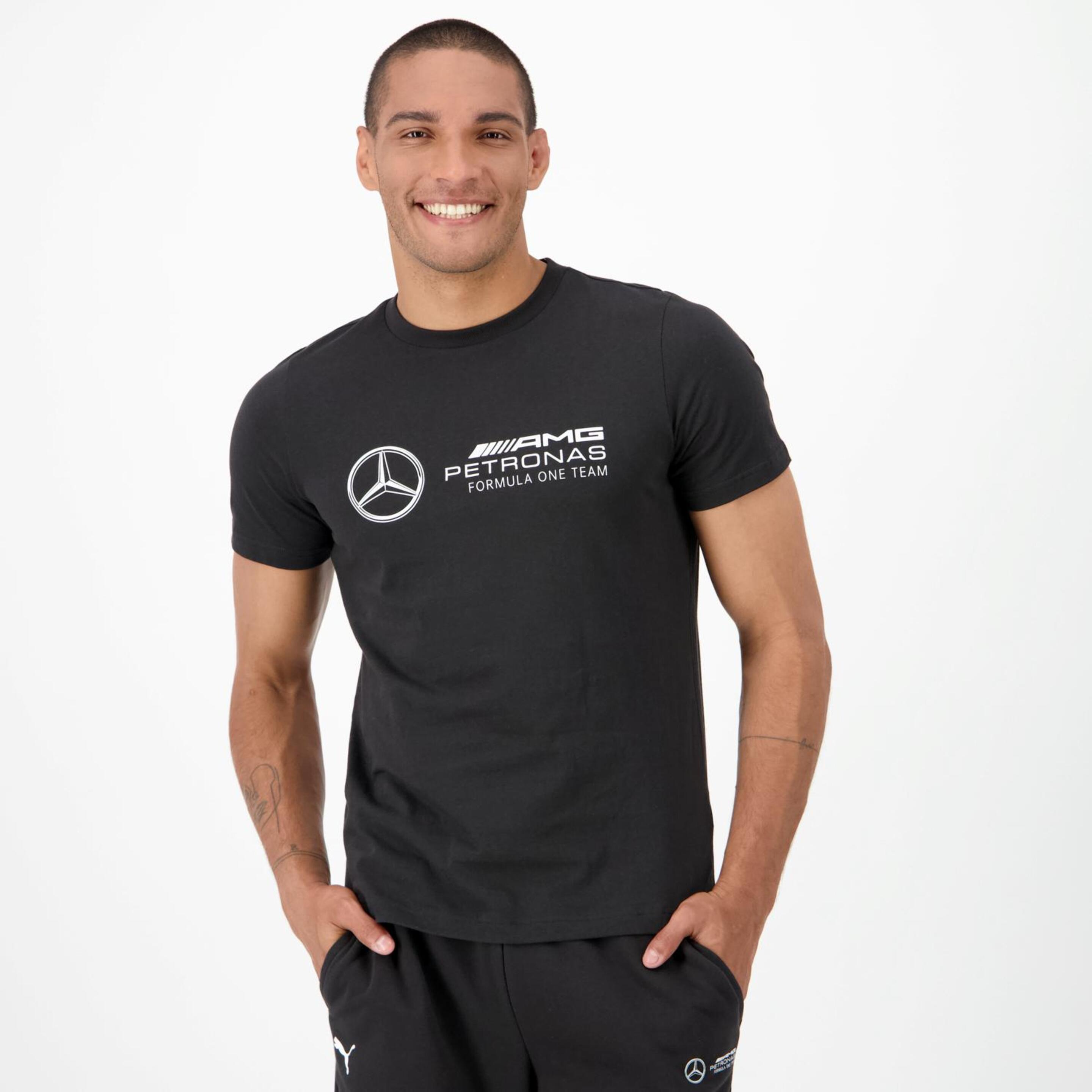 Puma Mercedes - negro - Camiseta Hombre