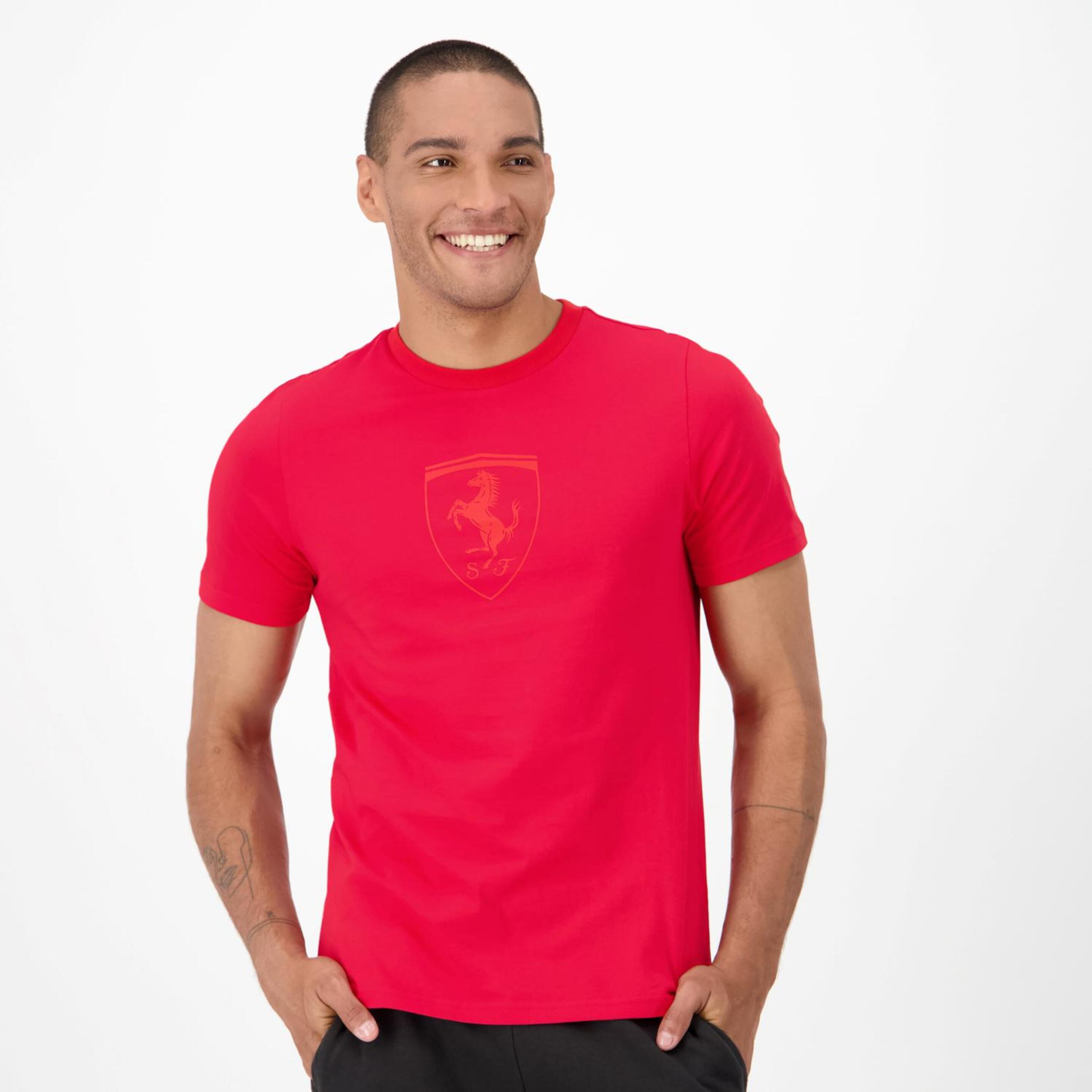 Puma Ferrari - rojo - Camiseta Hombre