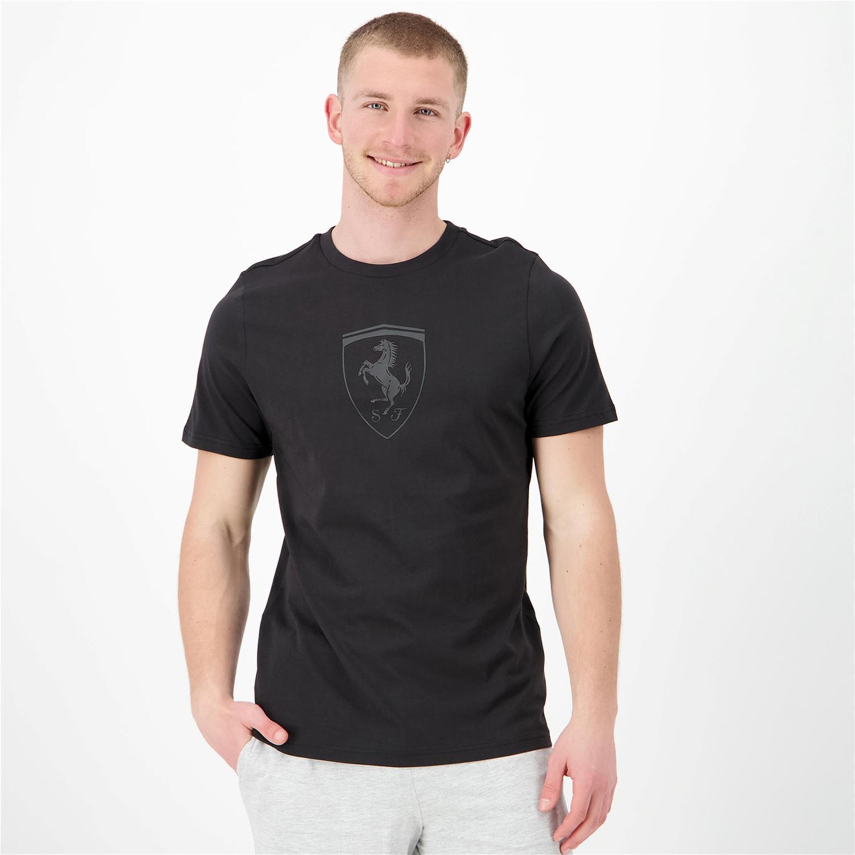 Puma Ferrari - negro - Camiseta Hombre