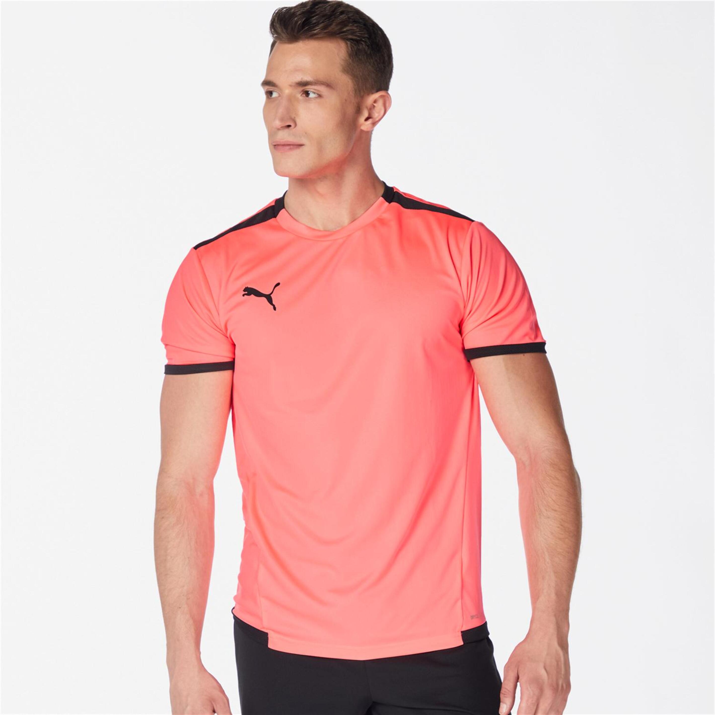 Puma Teamliga - rosa - T-shirt Futebol Homem