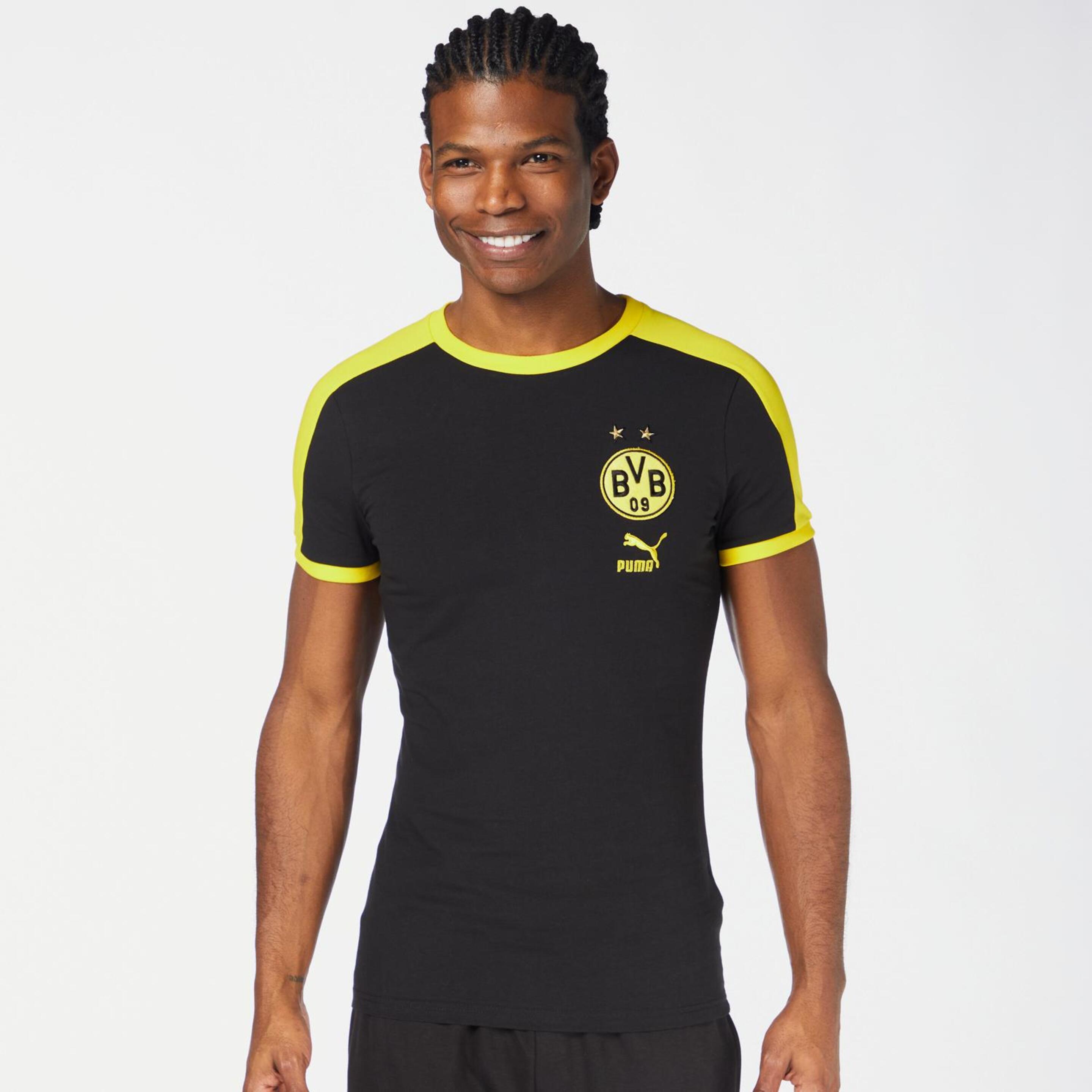 Camiseta Borussia Dortmund 23/24 - Negro - Camiseta Hombre