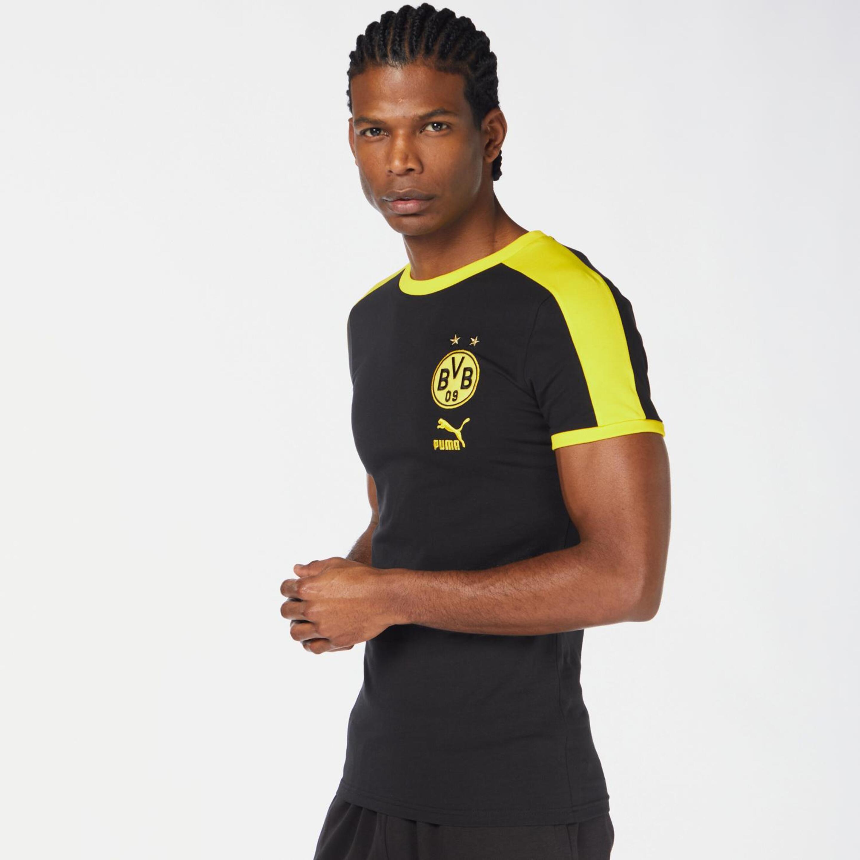 Camiseta Borussia Dortmund 23/24 - Negro - Camiseta Hombre