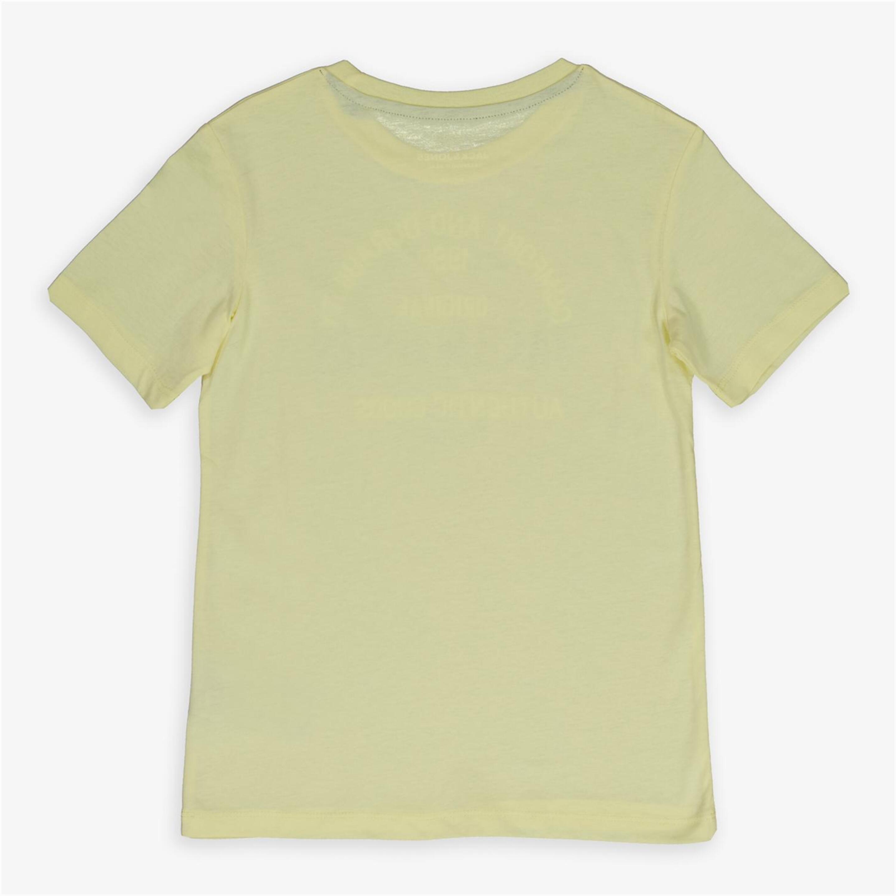 Camiseta Jack & Jones - Amarillo - Camiseta Niño