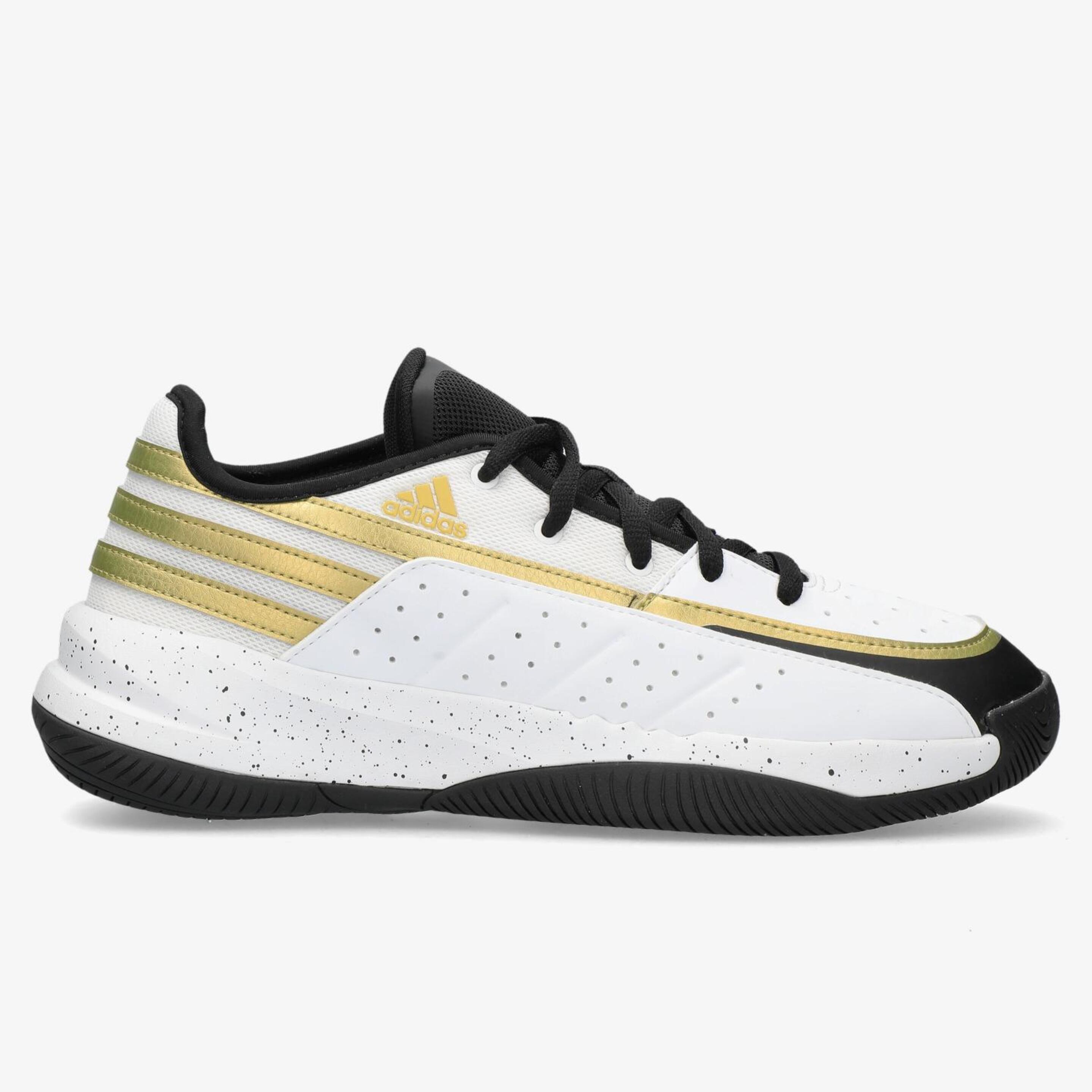 adidas Front Court - Blanco - Botas Baloncesto Hombre  | Sprinter