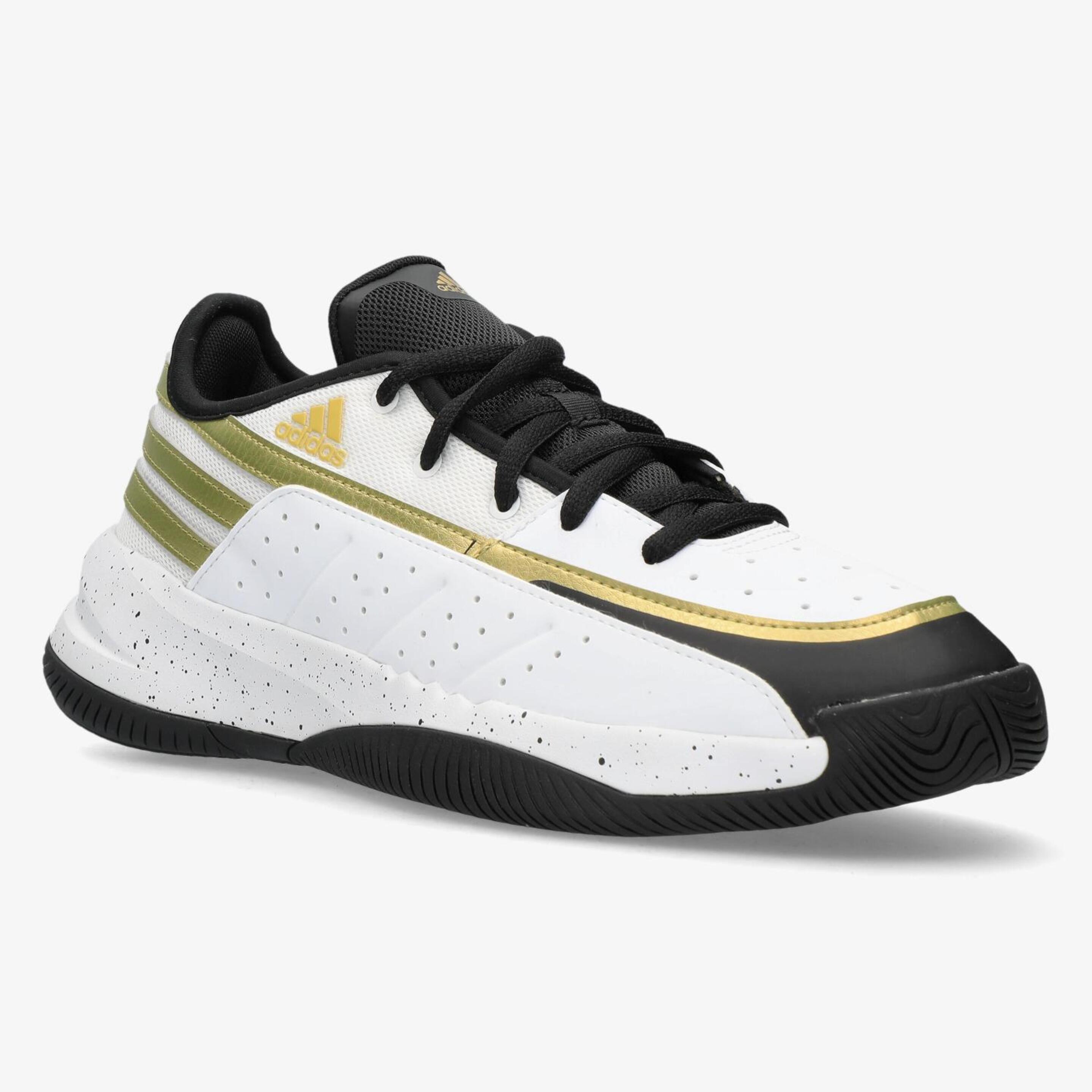 adidas Front Court - Blanco - Botas Baloncesto Hombre  | Sprinter
