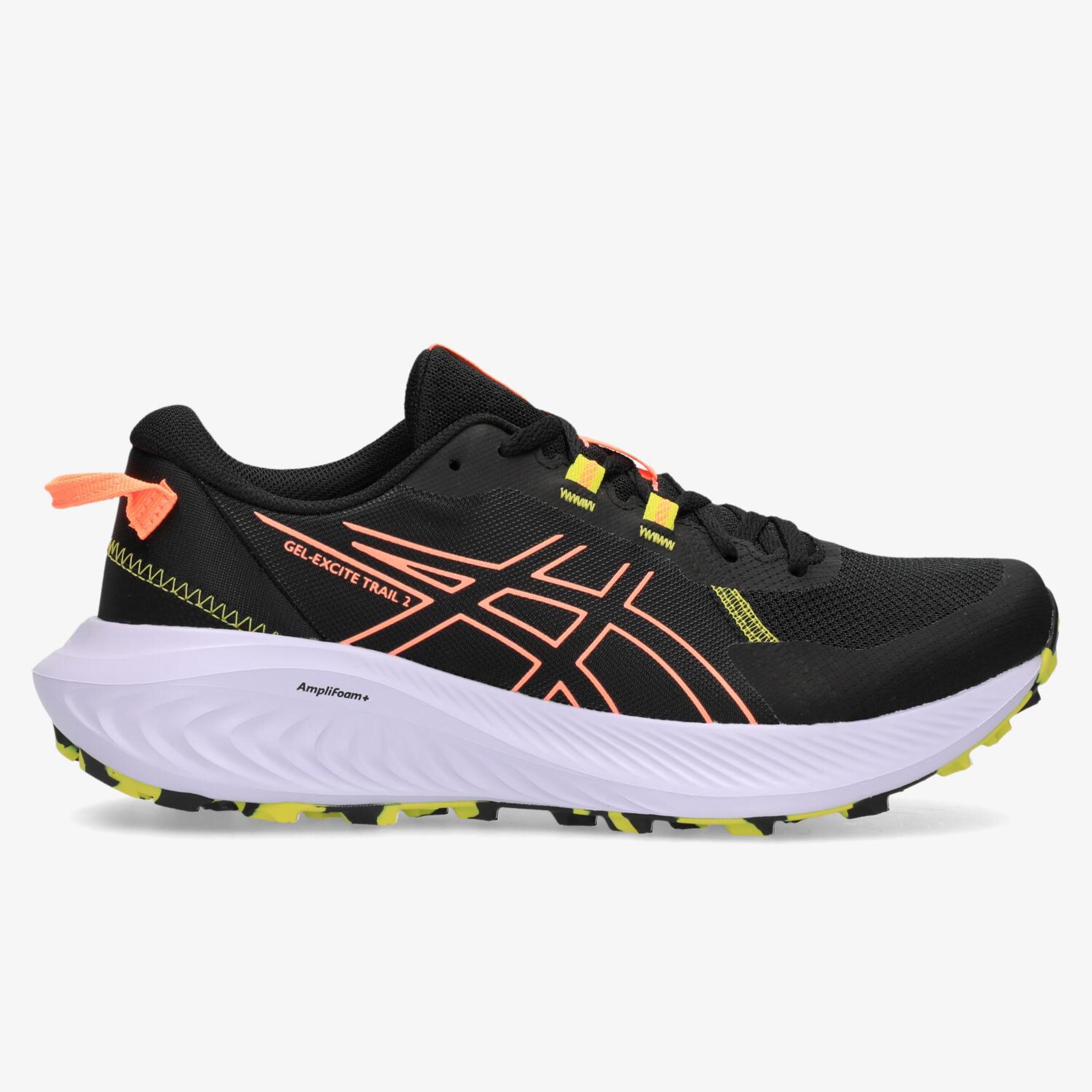 ASICS Gel-excite 2 - negro - Sapatilhas Trail Mulher