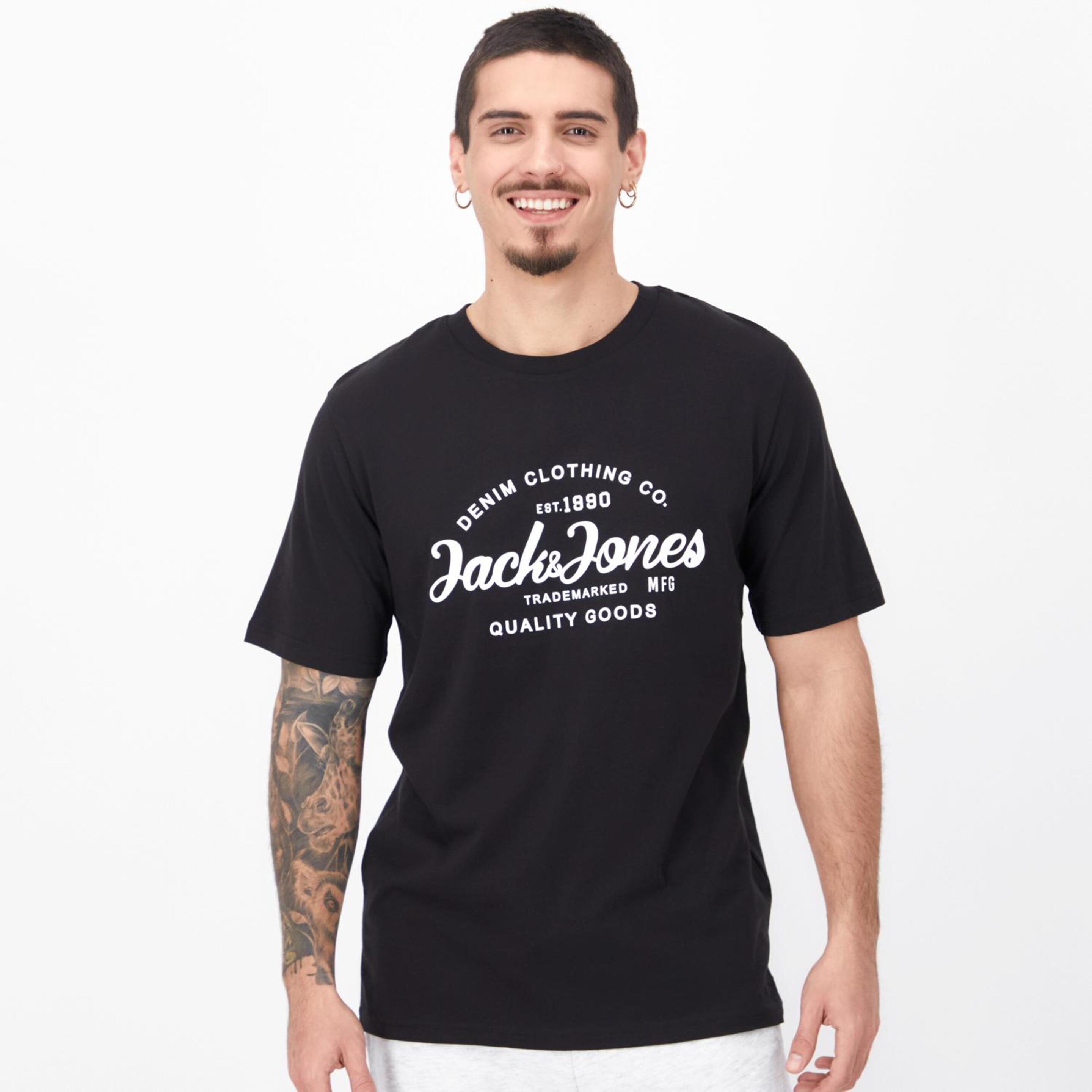 Jack & Jones Forest - negro - Camiseta Hombre