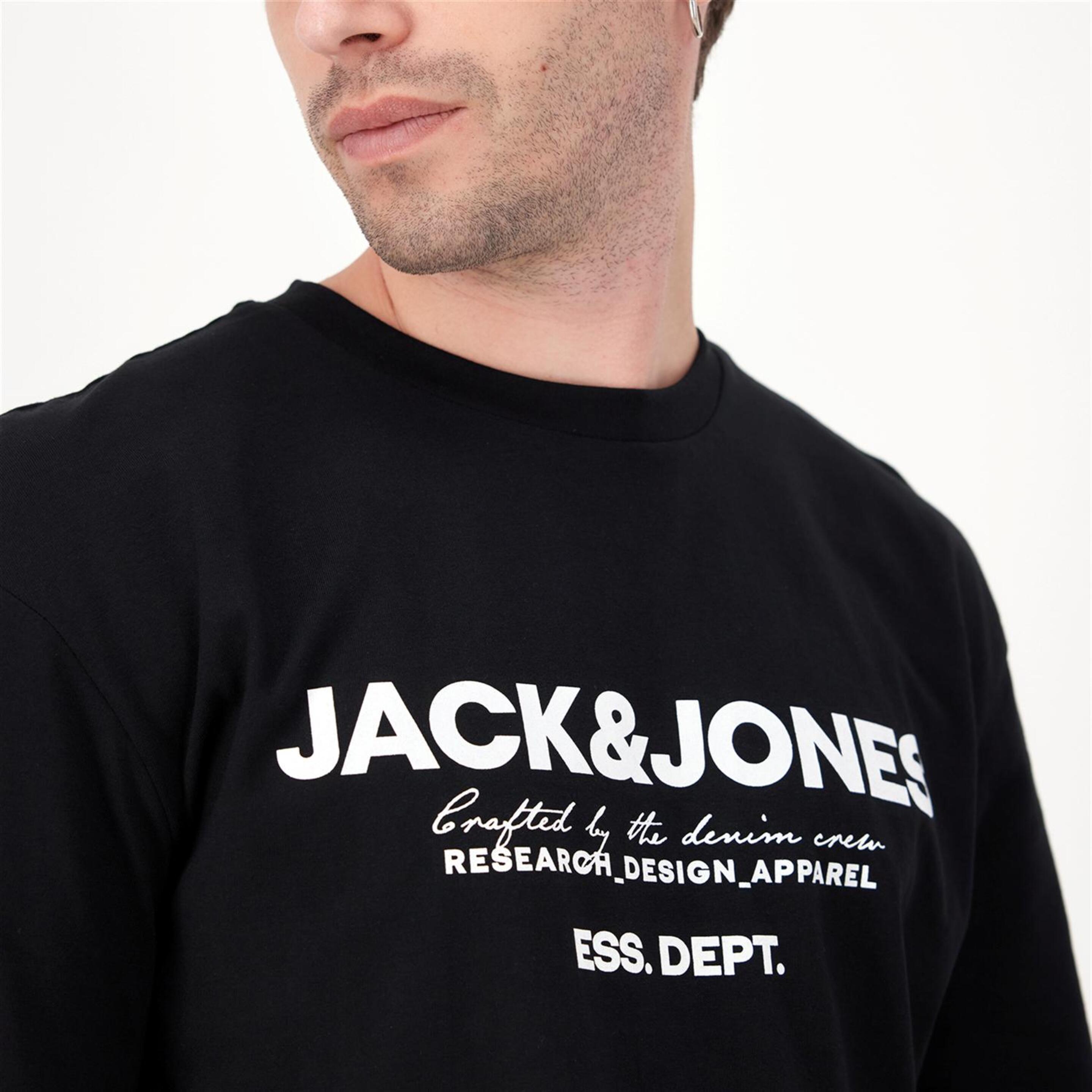 Jack & Jones Gale - Negro - Camiseta Hombre