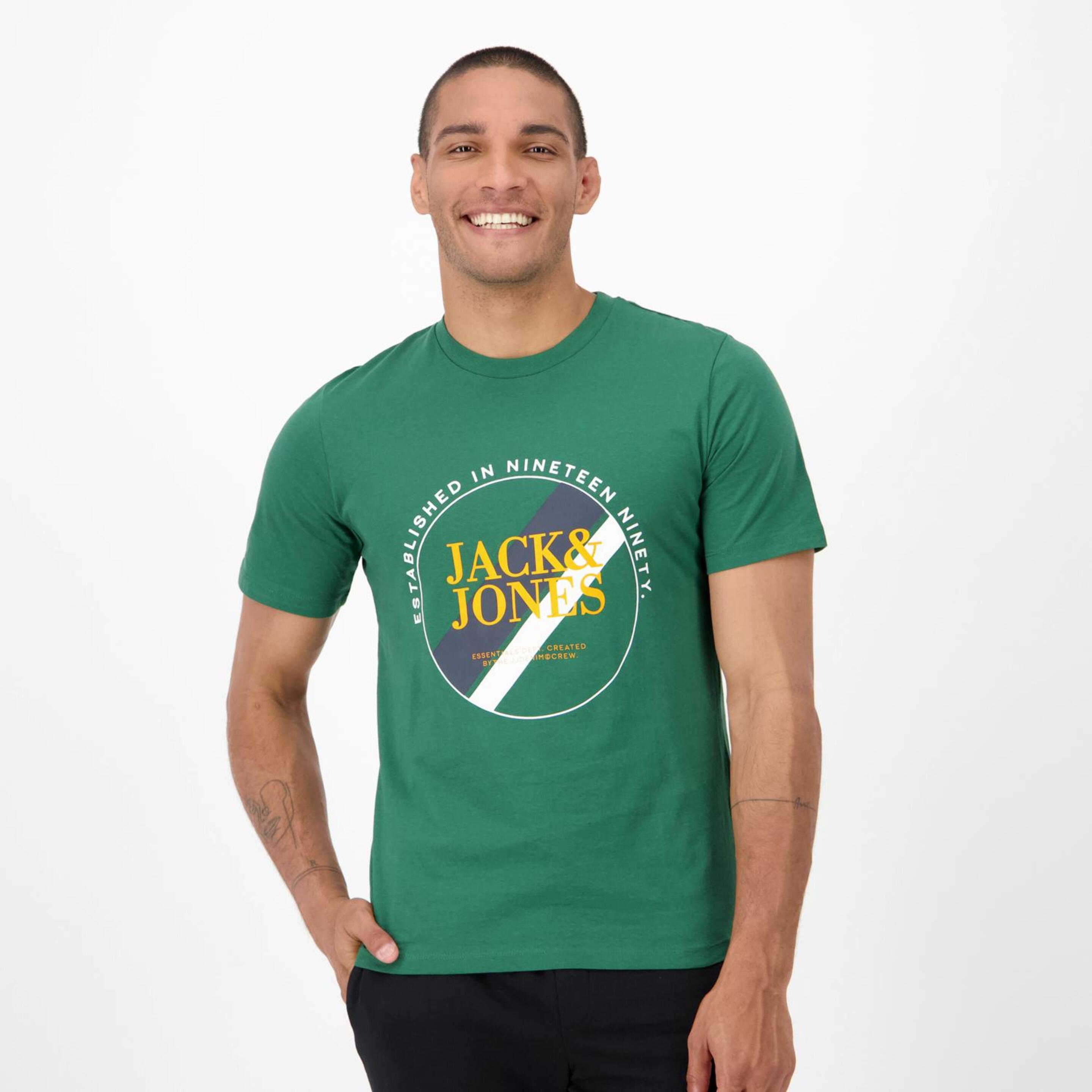 Jack & Jones Loof - verde - T-shirt Homem