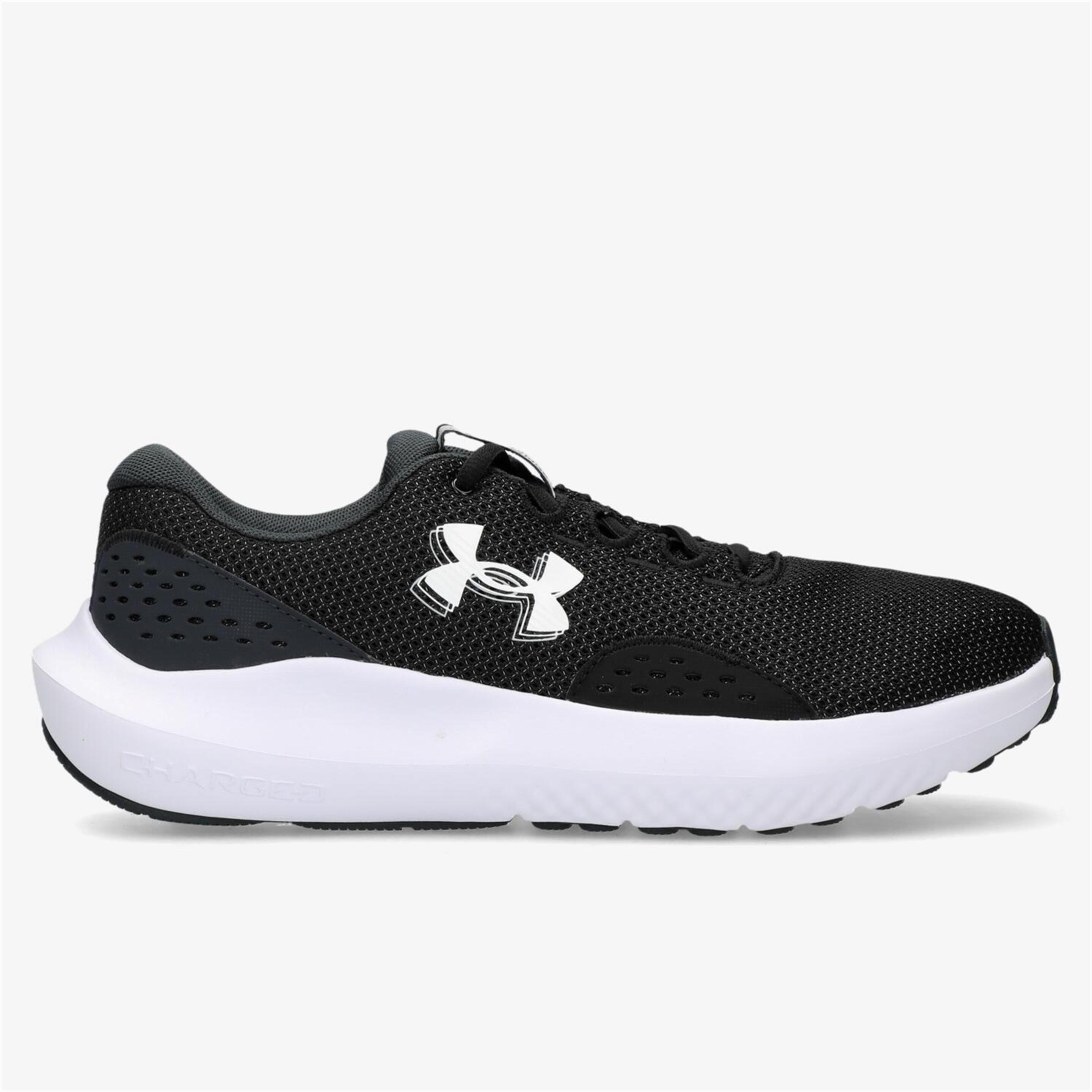Under Armour Charged Surge 4 - Preto - Ténis Running Homem | Sport Zone