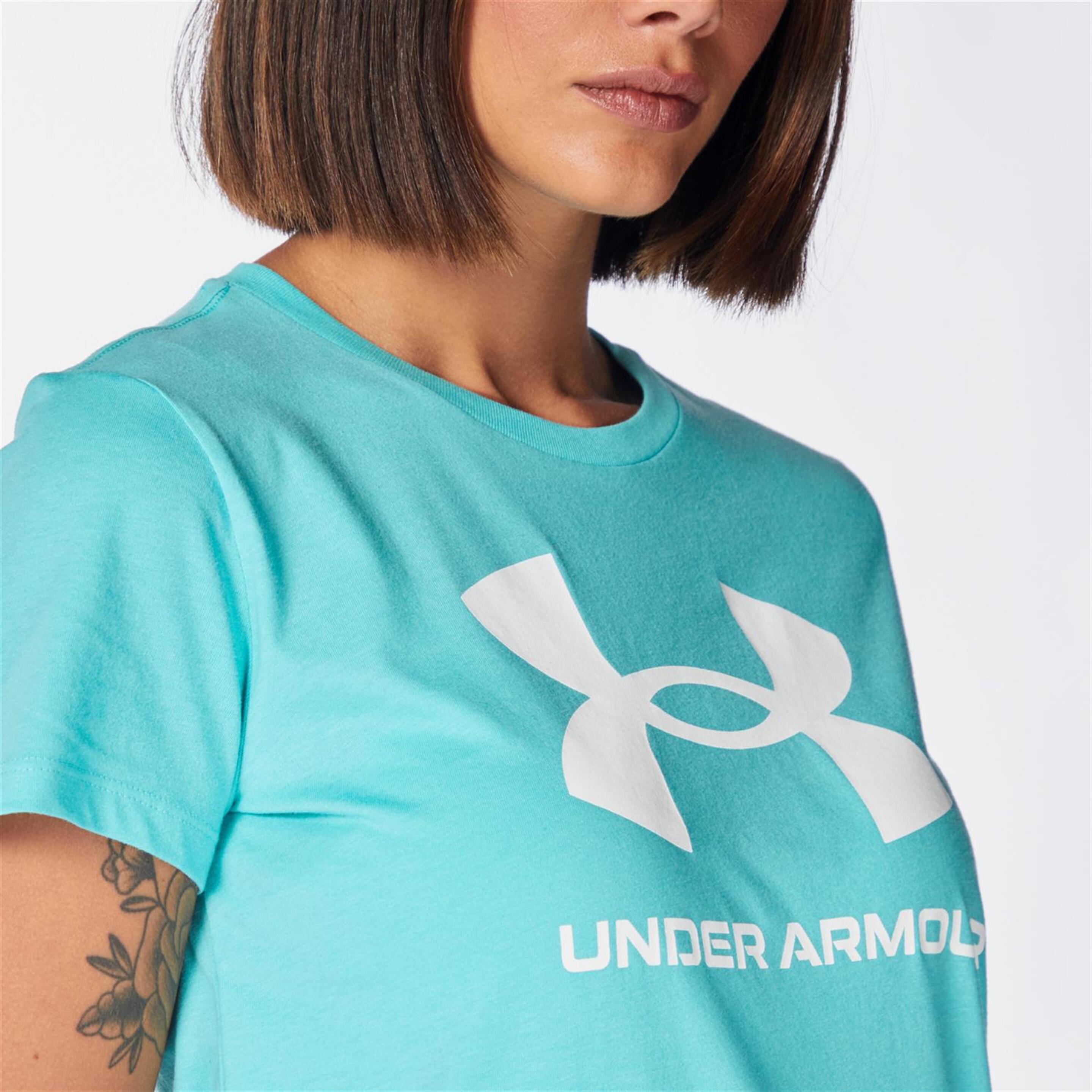 Camiseta Under Armour - Verde - Camiseta Mujer