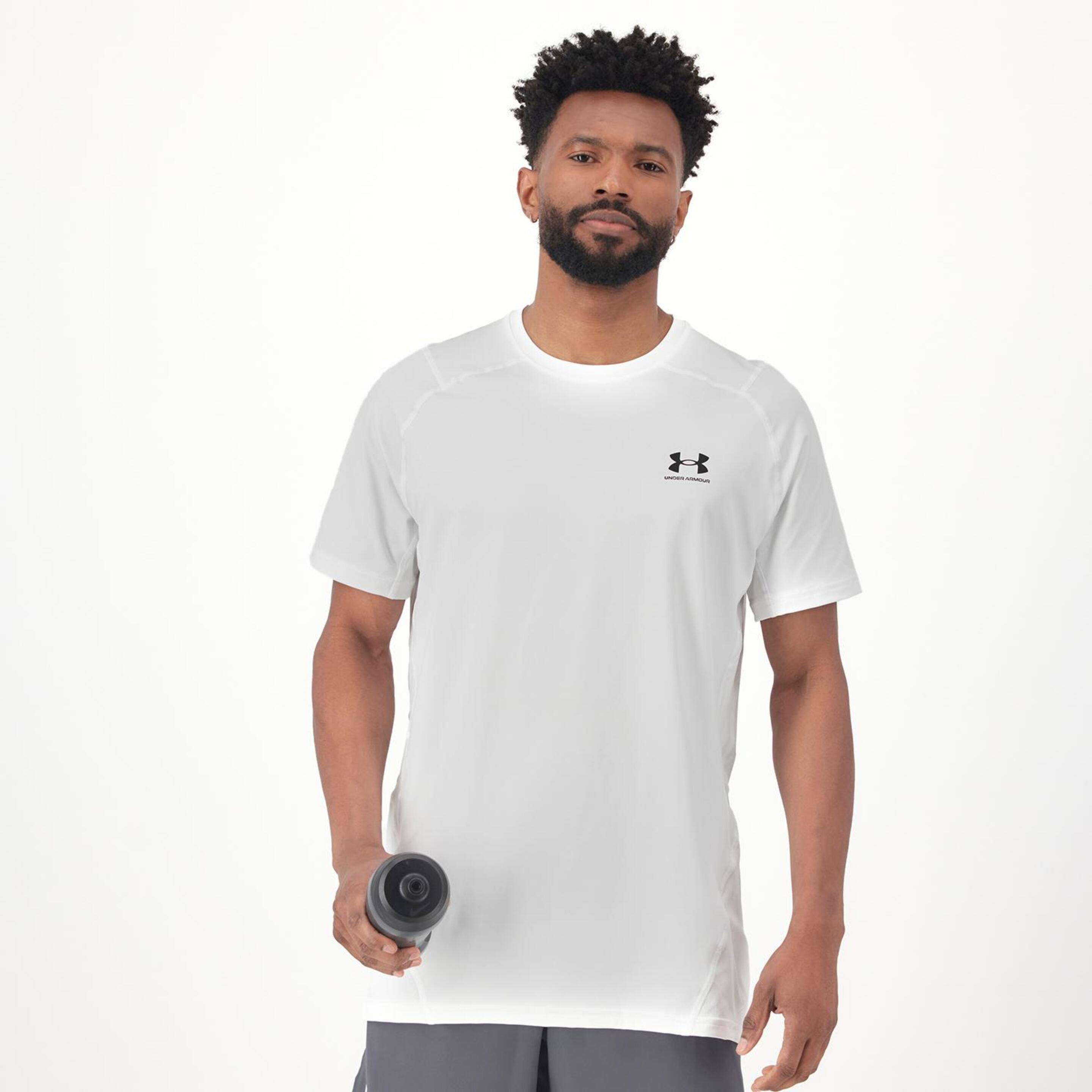 Under Armour Vanish 3 - blanco - T-shirt Running Homem