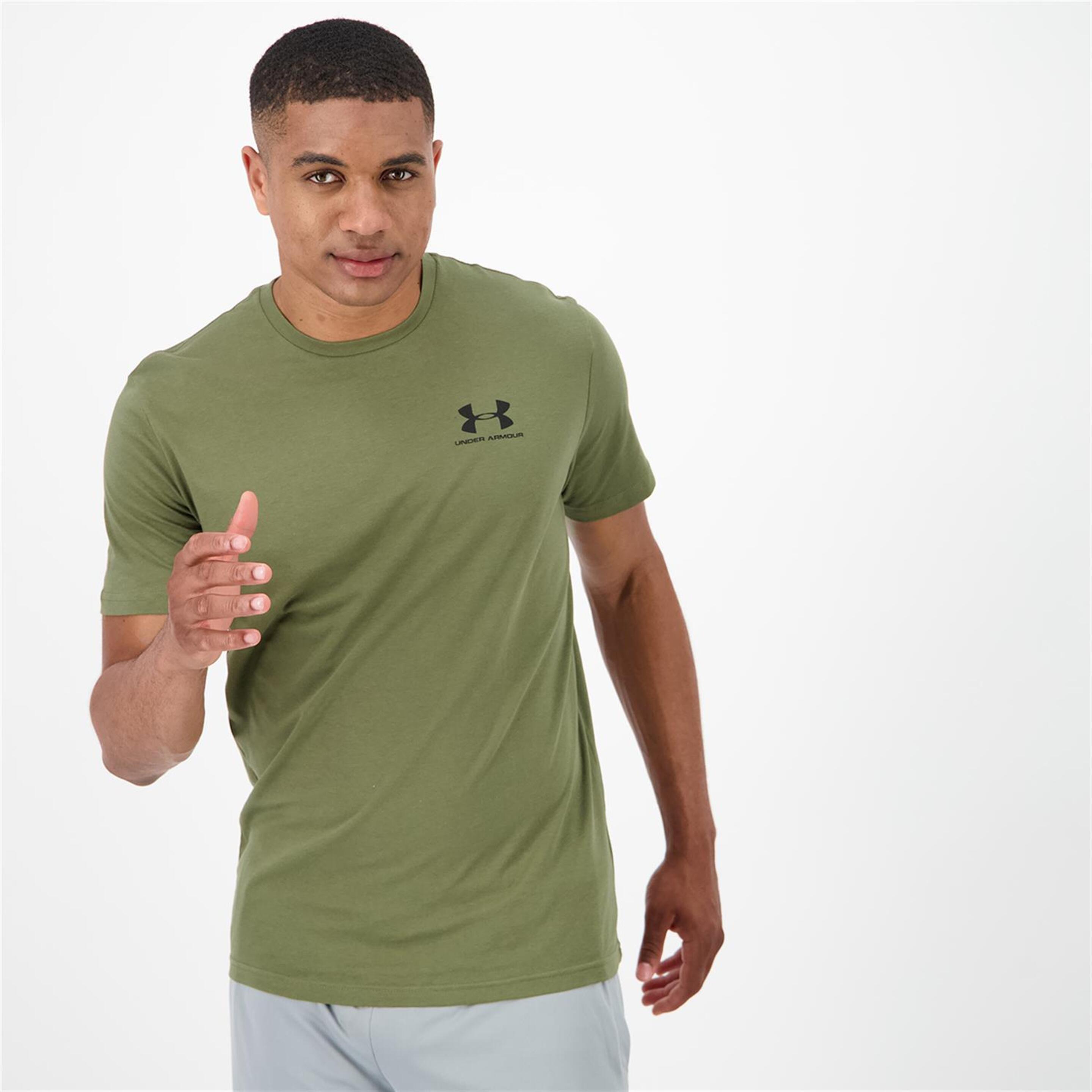 T-shirt Under Armour - verde - T-shirt Homem