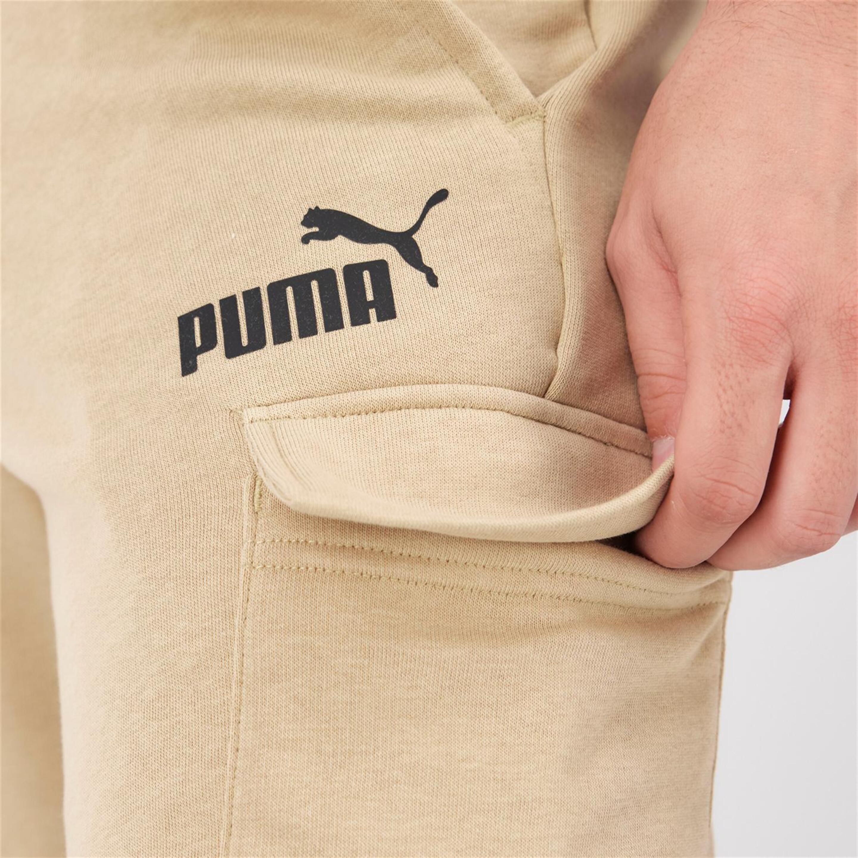 Puma Essential Logo - Arena - Pantalón Cargo Hombre