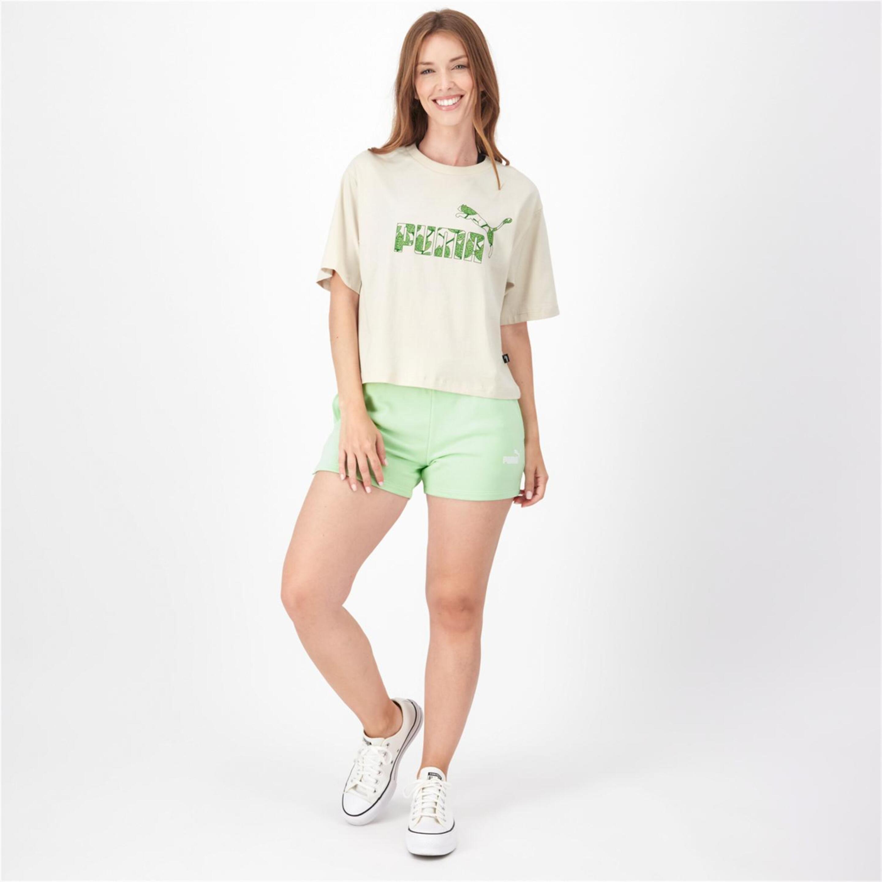 Puma Essentials - Arena - Camiseta Boxy Mujer
