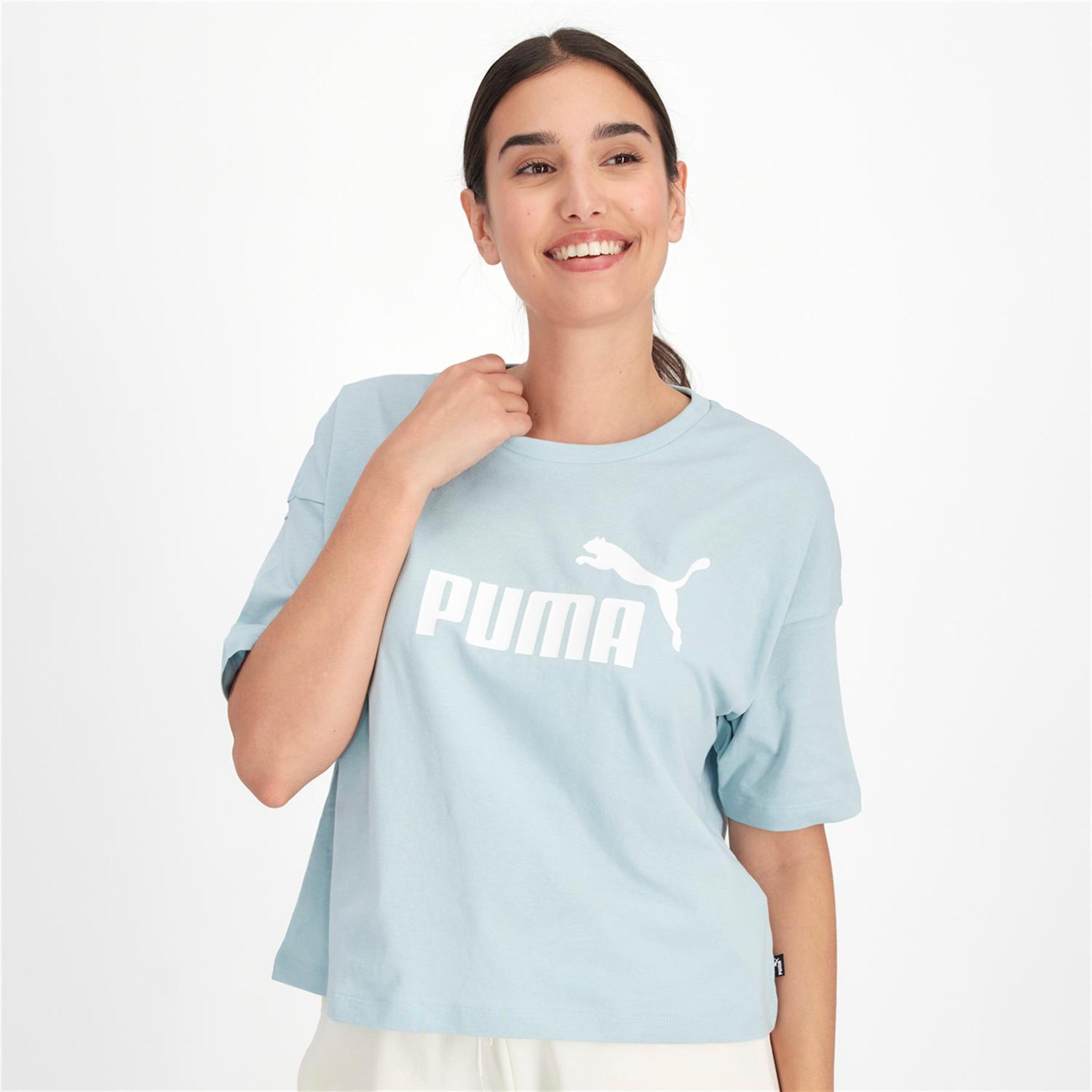 Puma Her - azul - T-shirt Mulher