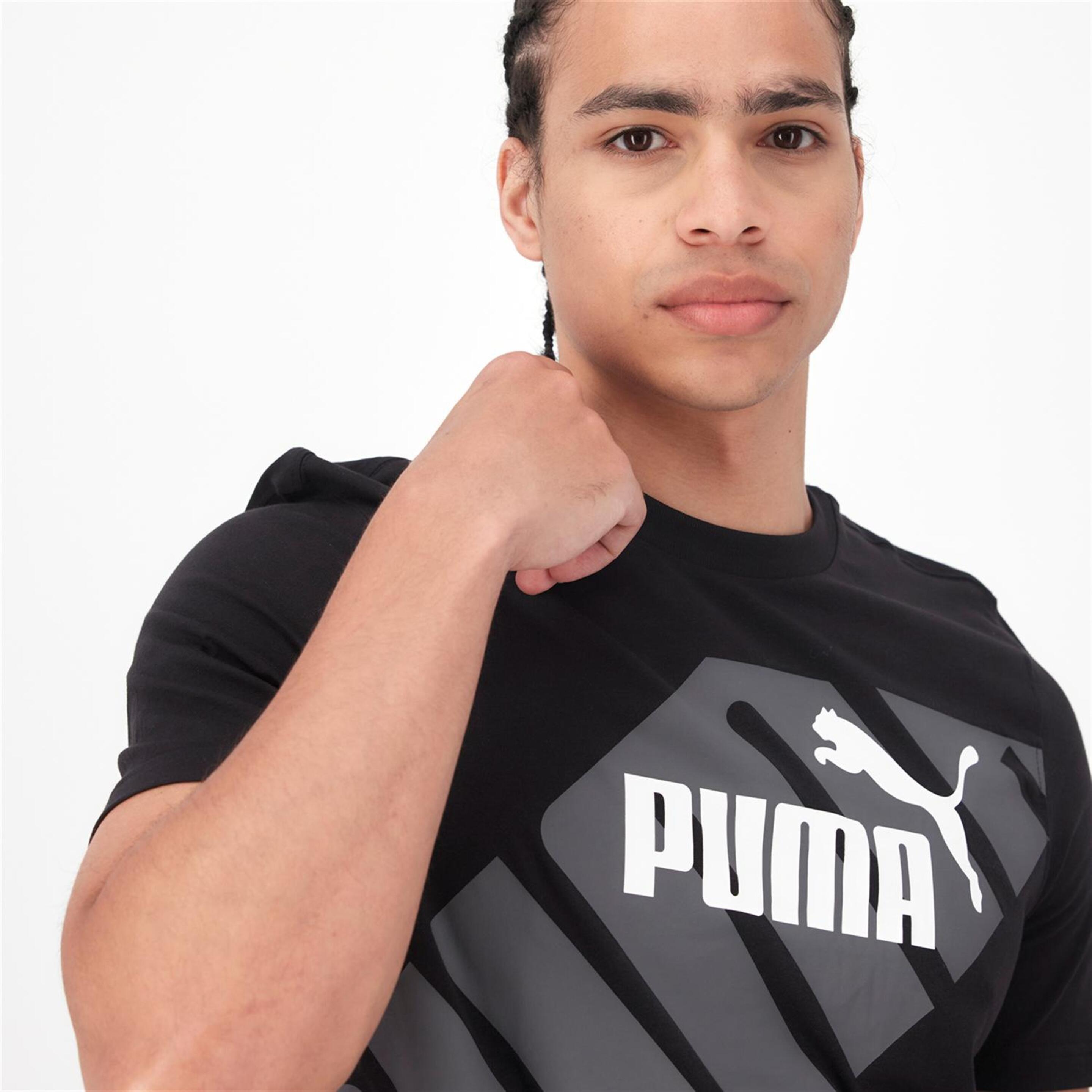 Puma Power - Negro - Camiseta Hombre