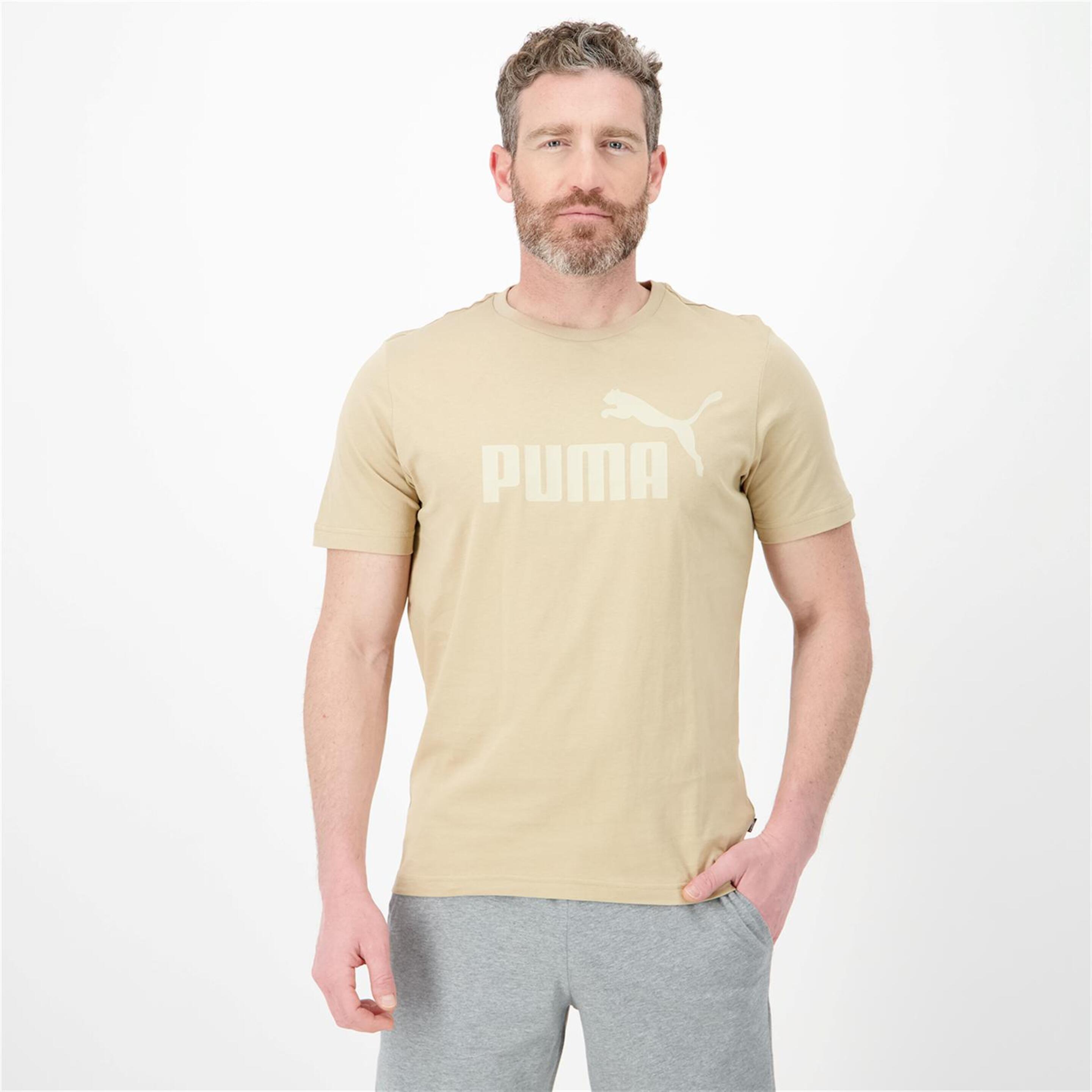 Puma Essential Logo - marron - Camiseta Hombre