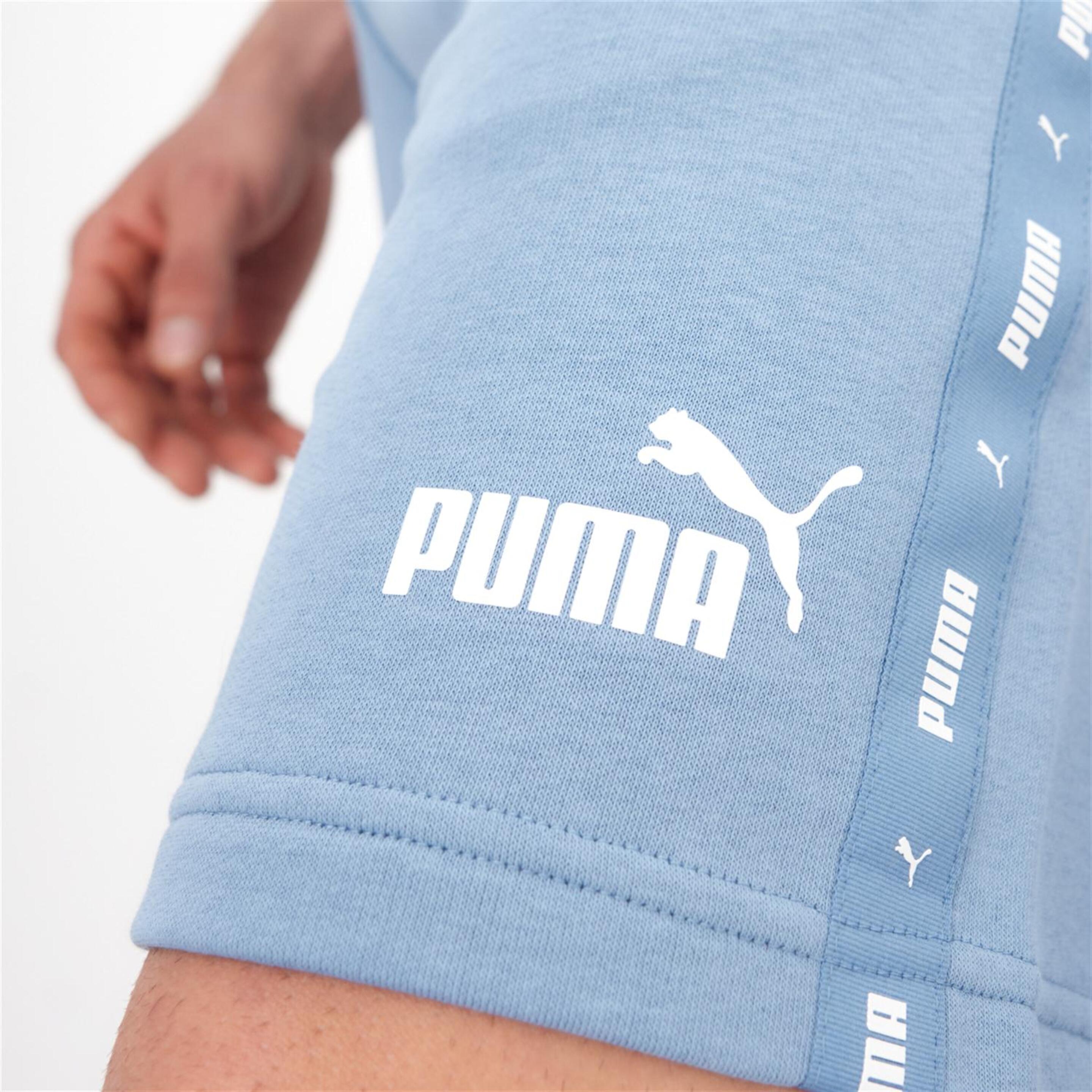 Puma Tape - Azul - Pantalón Corto Hombre