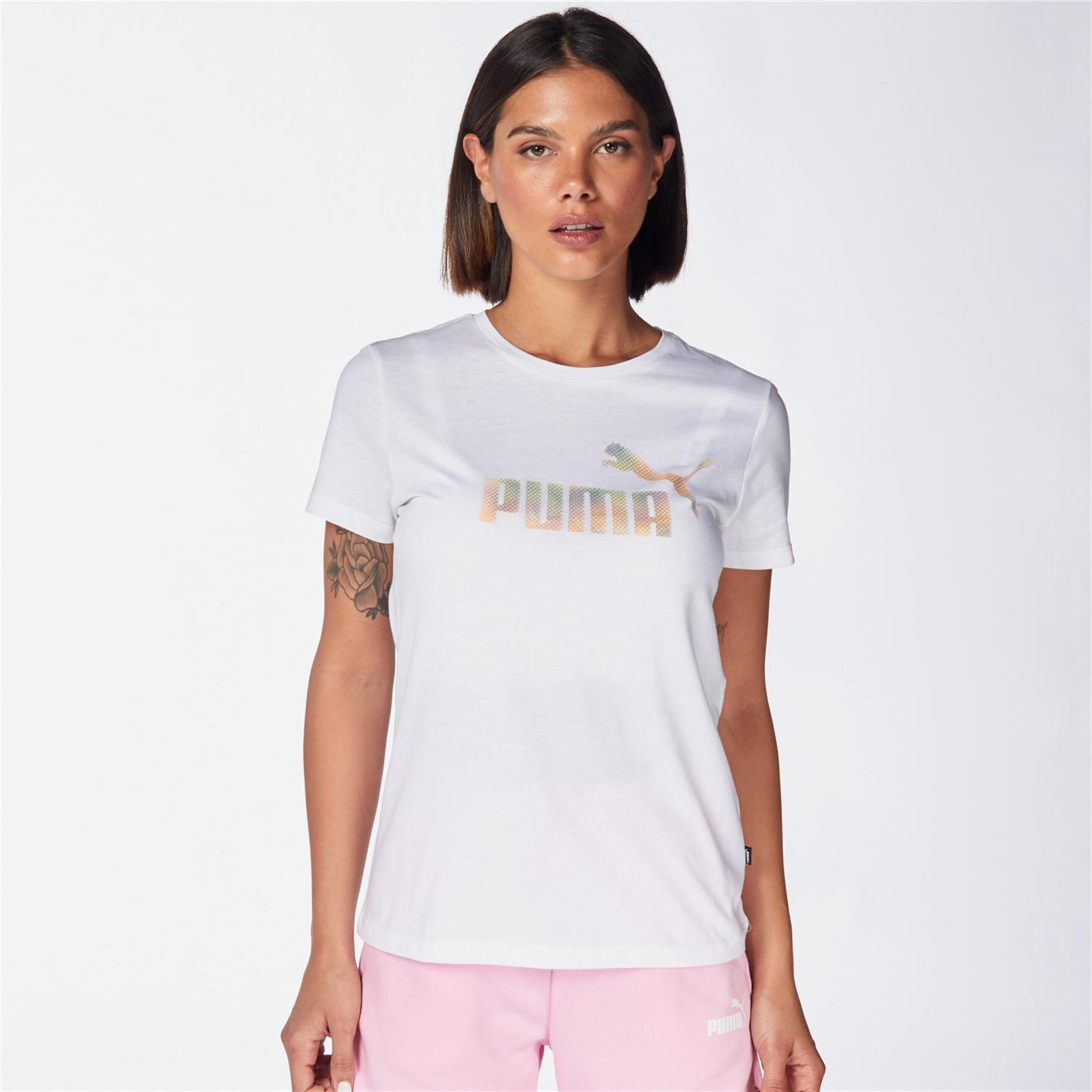 Puma Essentials - blanco - Camiseta Mujer