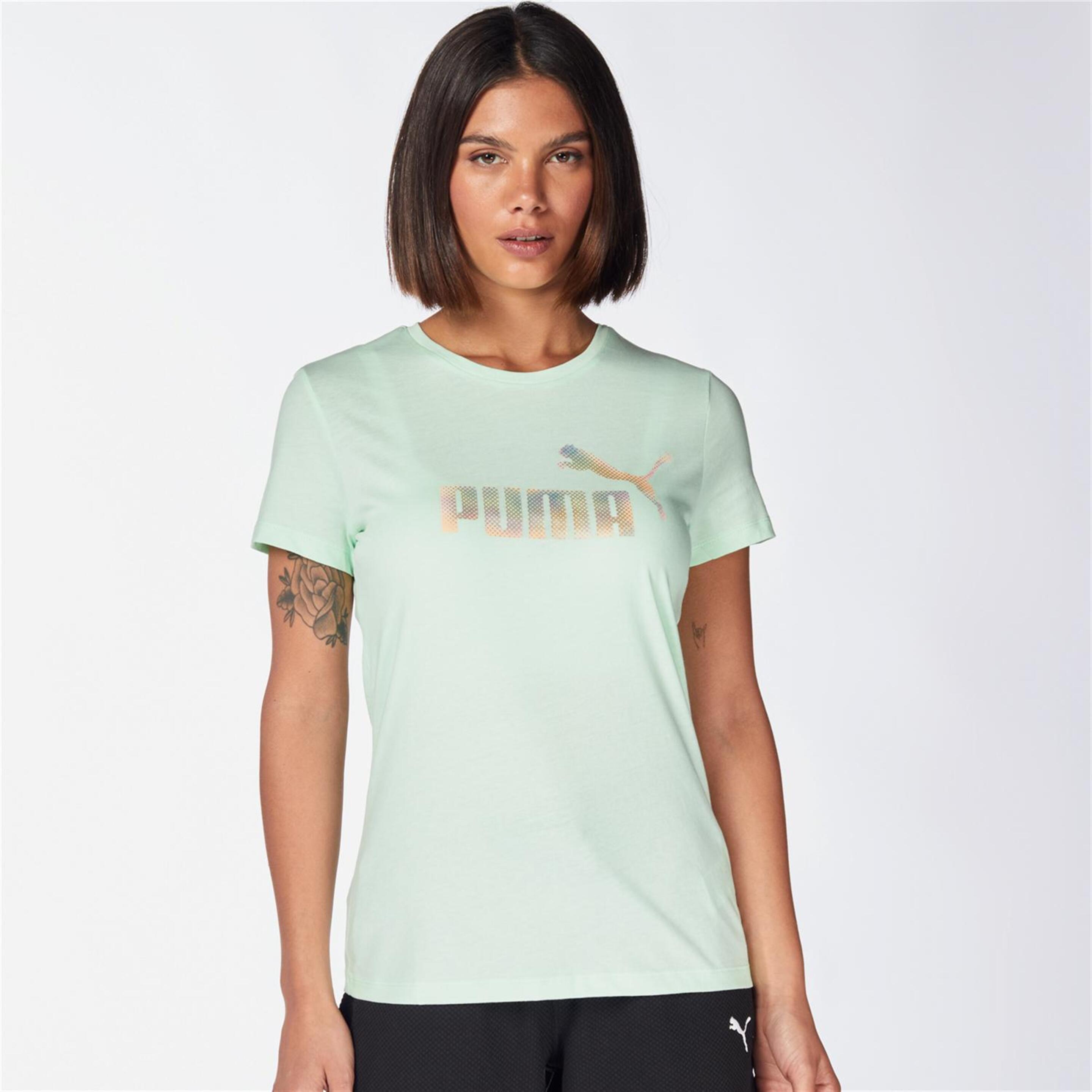 Puma Essentials - verde - Camiseta Mujer
