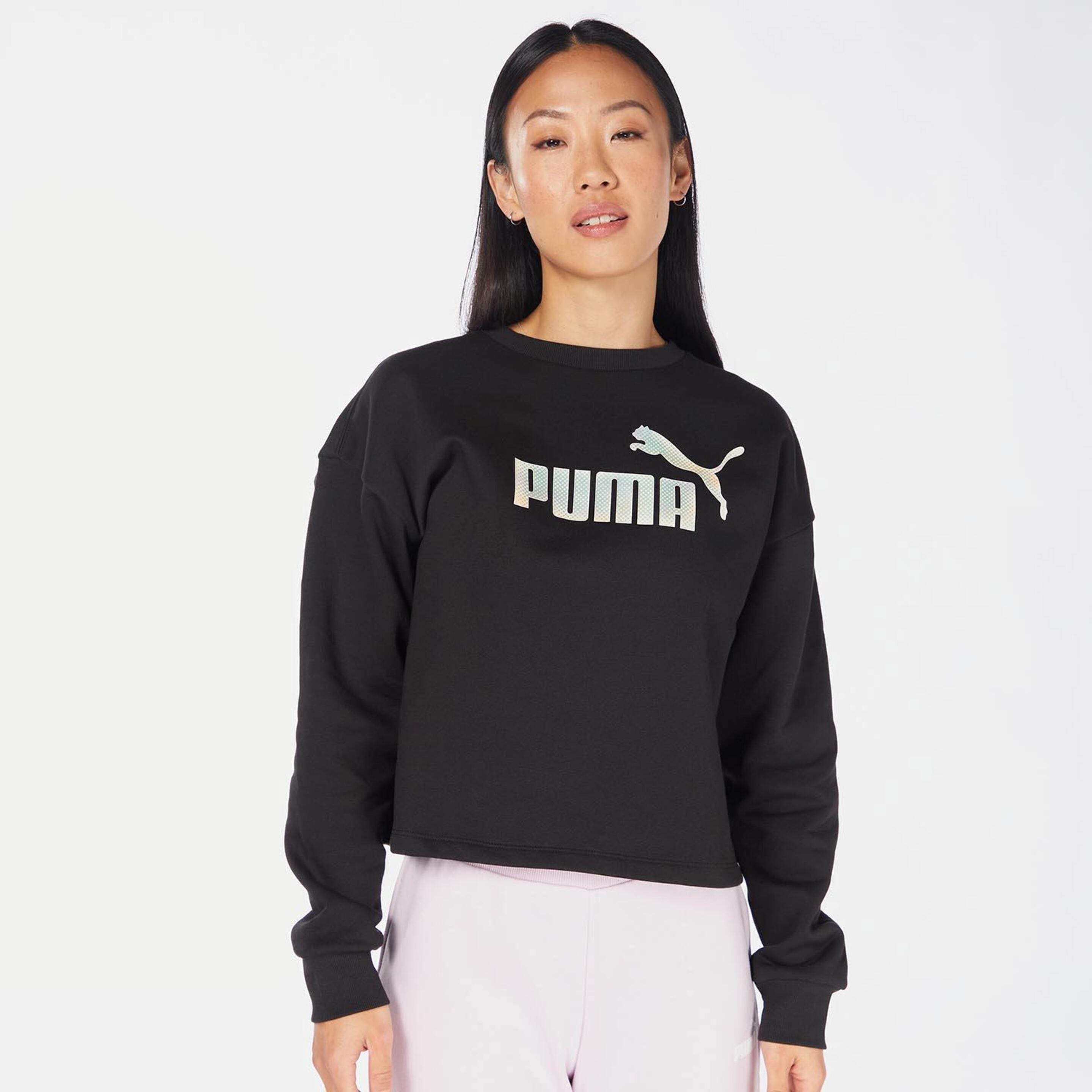 Puma Essential Metallic - negro - Sudadera Mujer